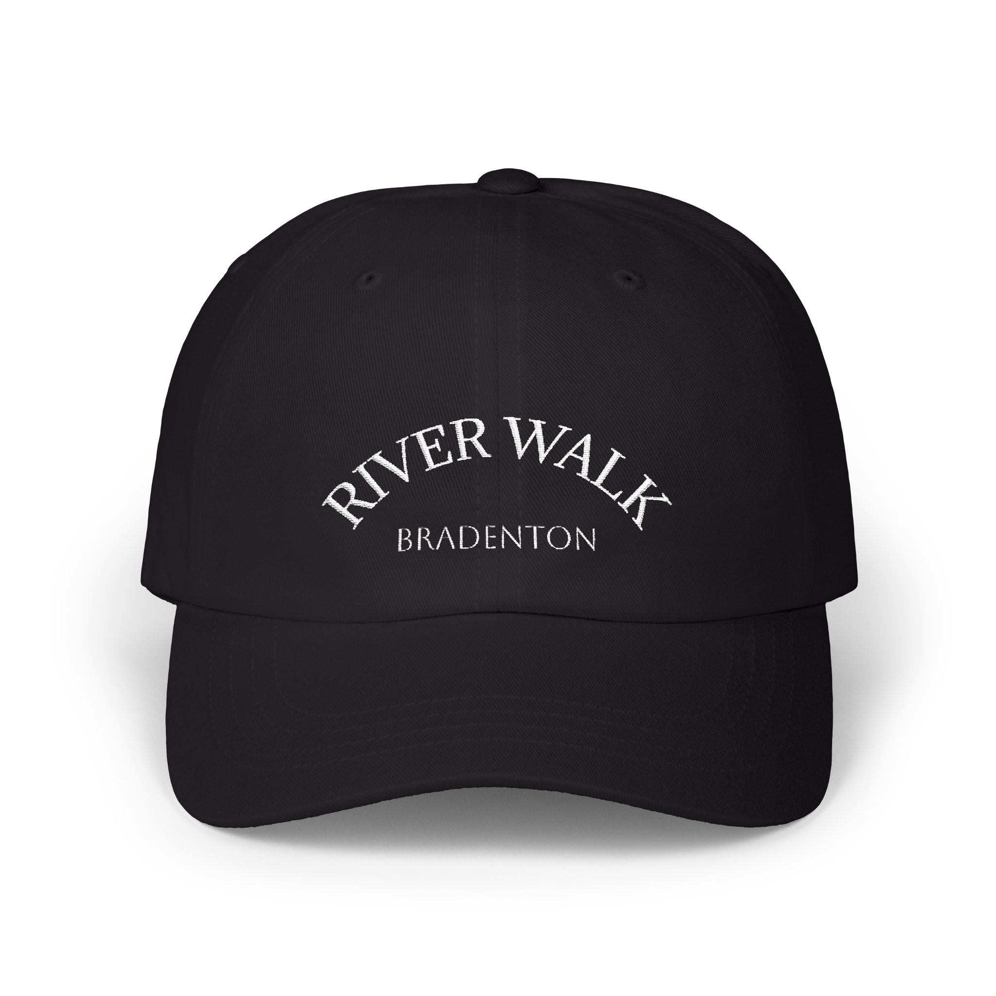 92 - River Walk Bradenton Embroidered Dad Cap — Classic Embroidered Baseball Hat