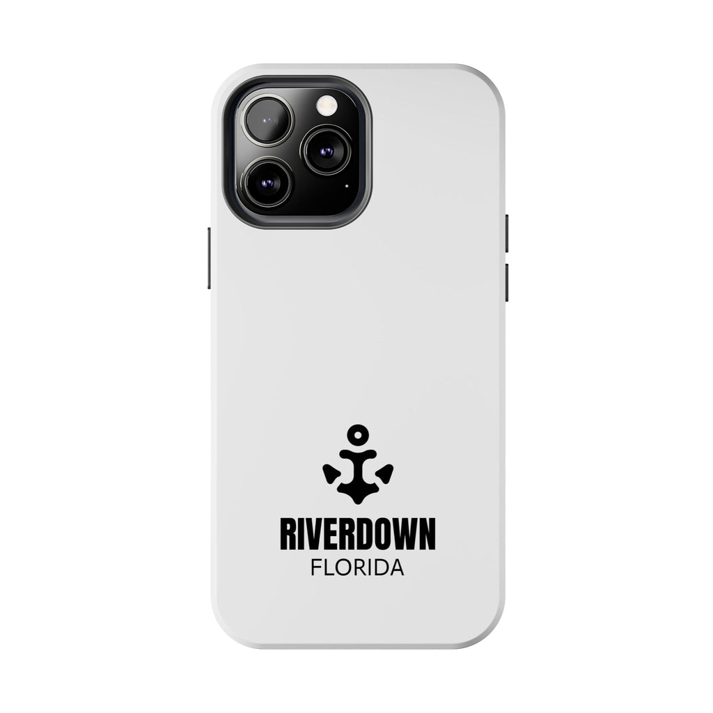 924 - Phone Case White Cap Riverdown Florida Tough Phone Case – Slim Protective iPhone Cover with R|D Logo
