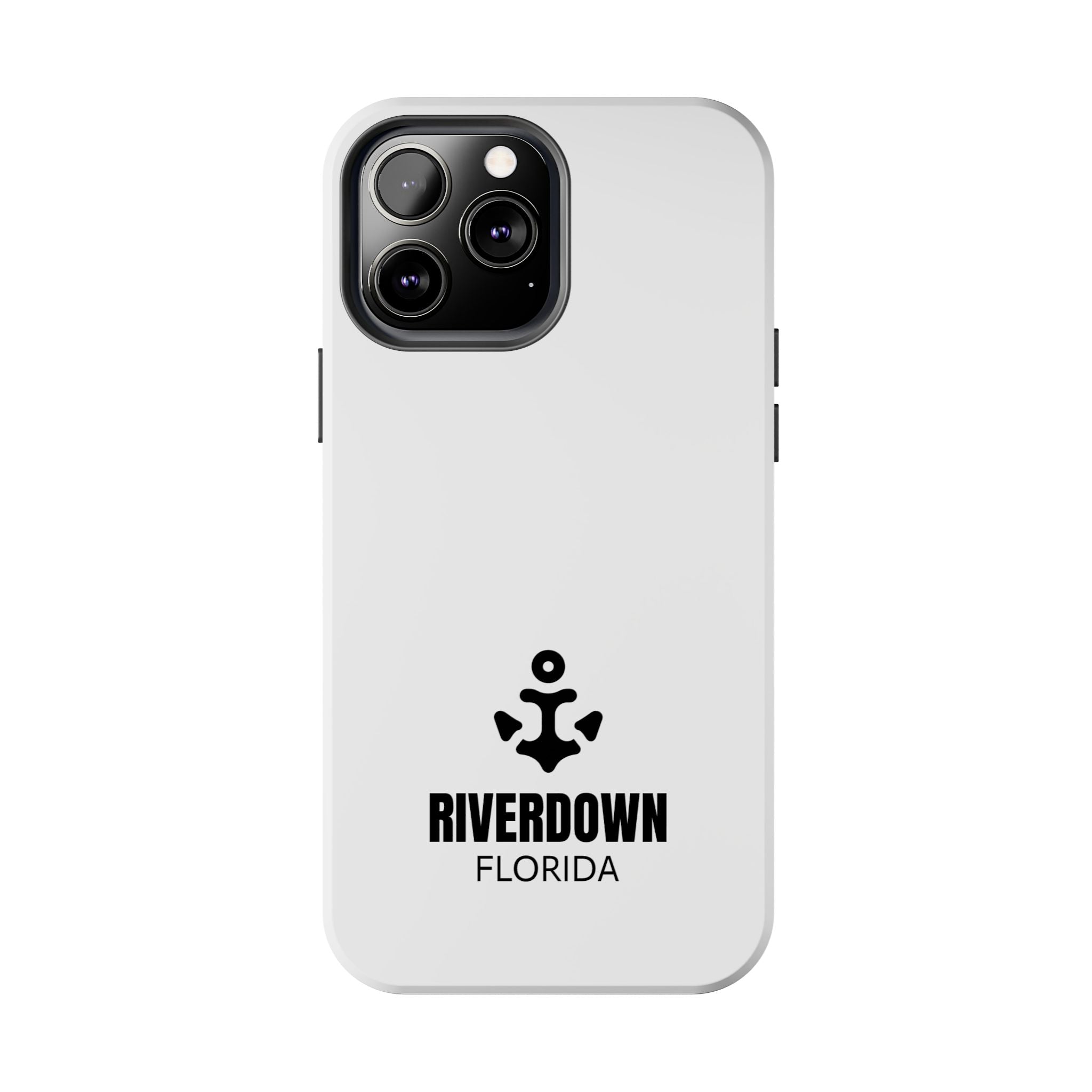924 - Phone Case White Cap Riverdown Florida Tough Phone Case – Slim Protective iPhone Cover with R|D Logo