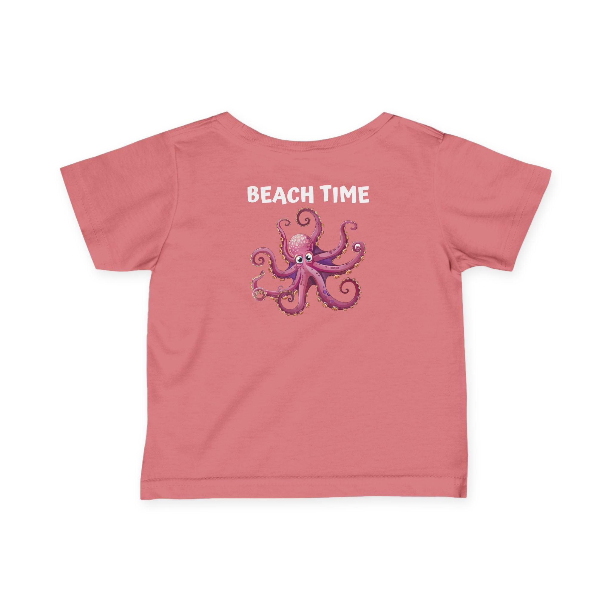 101 - Infant Tee —  Beach Time 2 Monogram Logo Baby Shirt