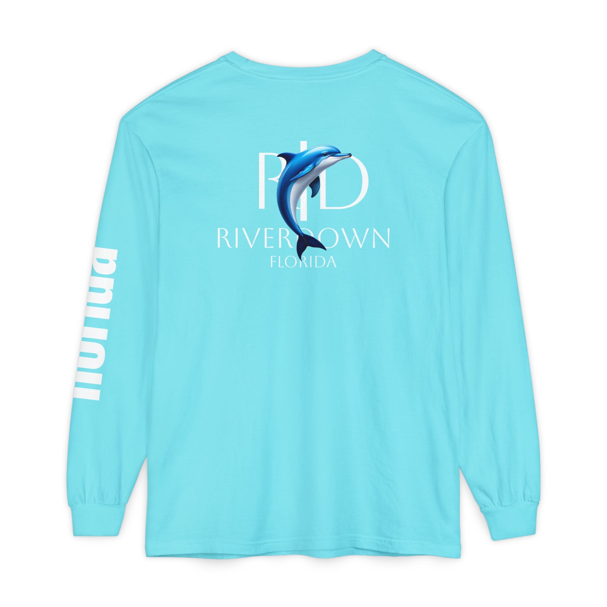 2 - Long Sleeve Tee Multi Colors 'R|D' — Florida Sleeve Graphic