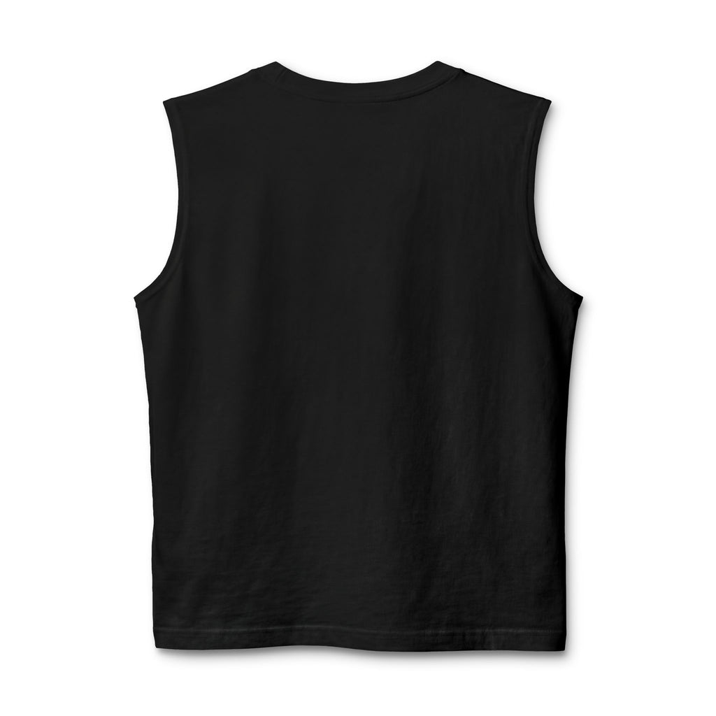 14 - Tank Top Multi Colors Minimalist RD Muscle Tank — Slim Fit Black Sleeveless Tee