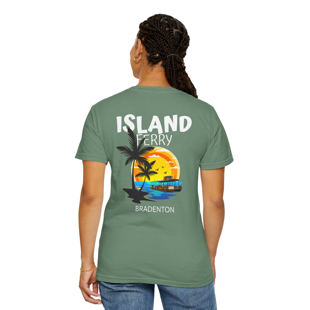 10 - Tee Multi Colors Island Ferry -  Minimalist Initials T-Shirt