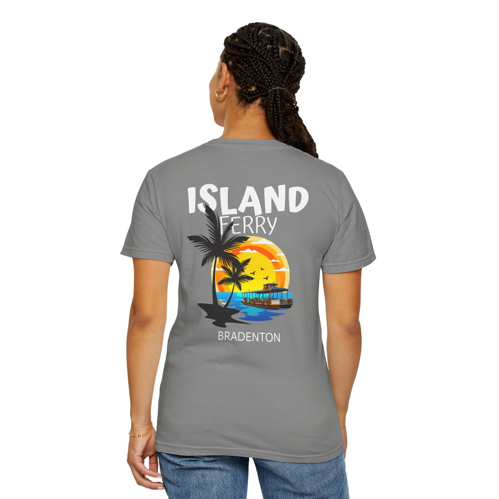 10 - Tee Multi Colors Island Ferry -  Minimalist Initials T-Shirt