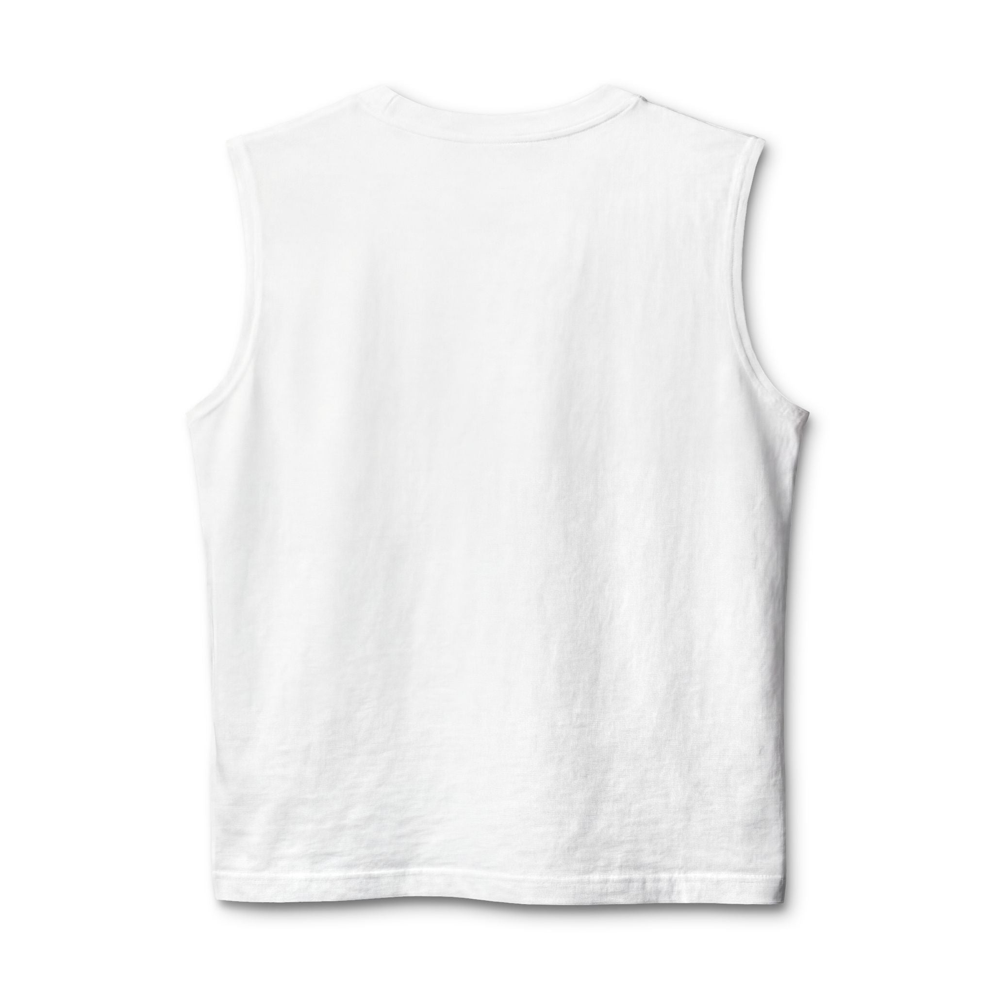 14 - Tank Top Multi Colors Minimalist RD Muscle Tank — Slim Fit Black Sleeveless Tee