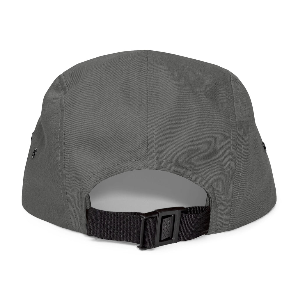 92 - Riverdown Embroidered 5-Panel Cap — Minimal Logo Hat for Everyday Wear