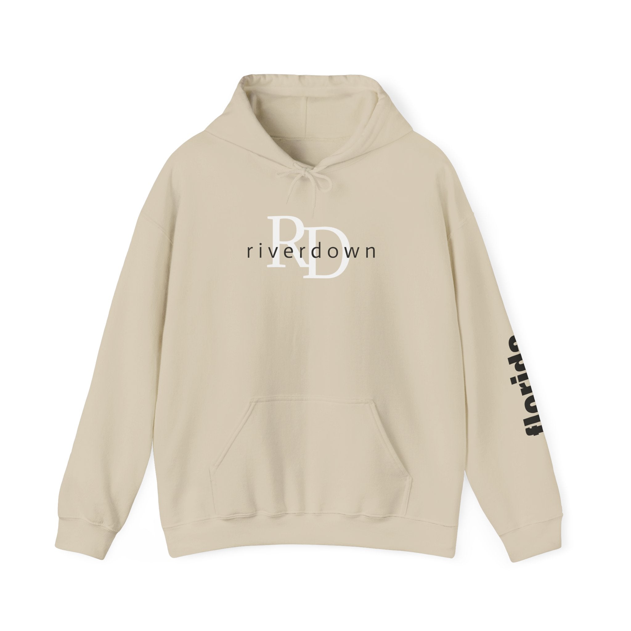 4 - Unisex Heavy RD Overlay Hooded Sweatshirt