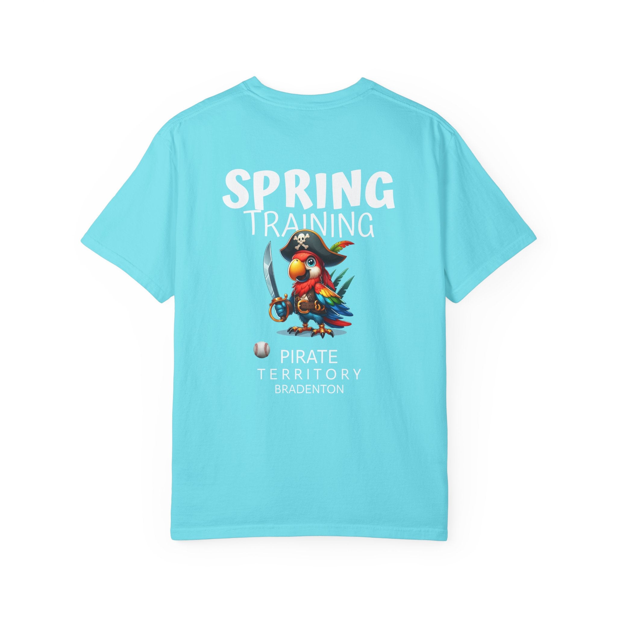 10 - Tee Multi Colors Spring Training Pirate -  Minimalist Initials T-Shirt