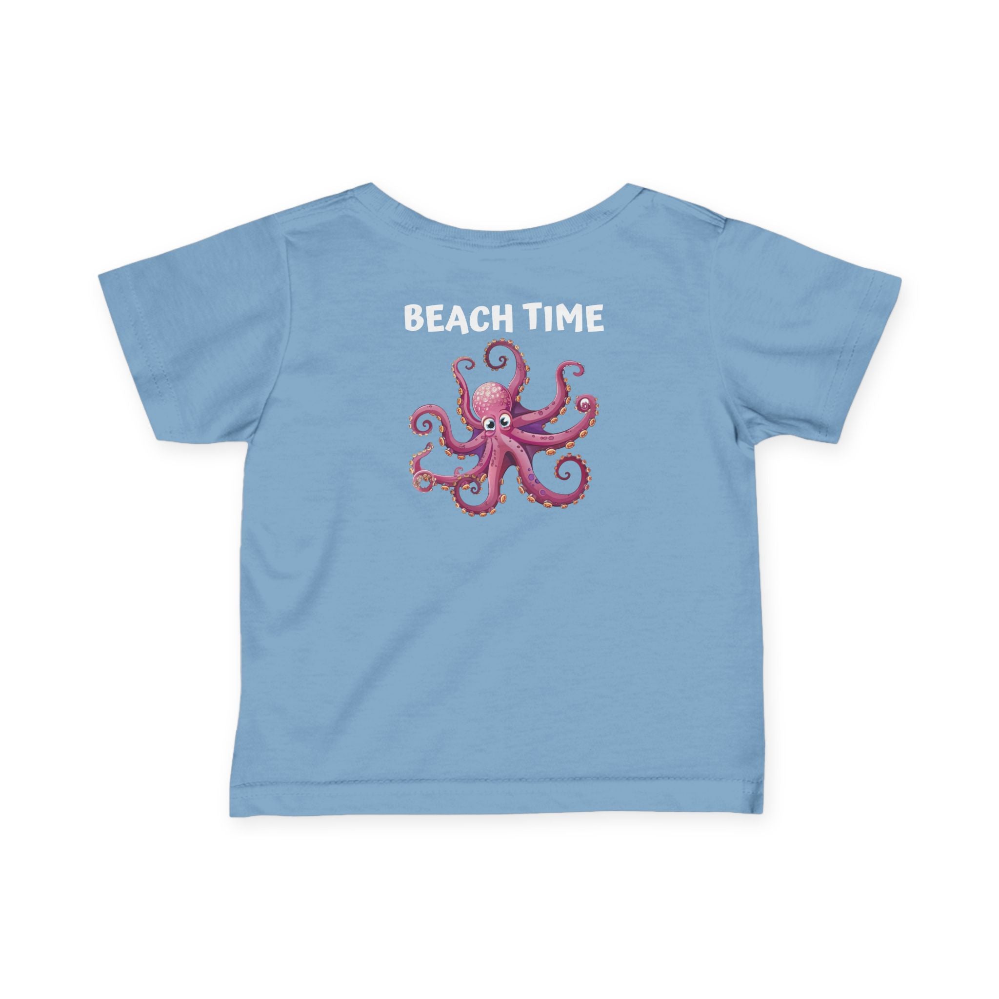 101 - Infant Tee —  Beach Time 2 Monogram Logo Baby Shirt