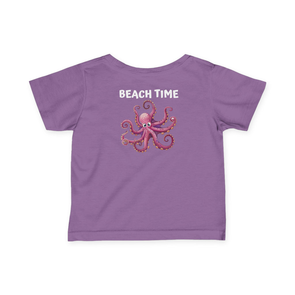 101 - Infant Tee —  Beach Time 2 Monogram Logo Baby Shirt