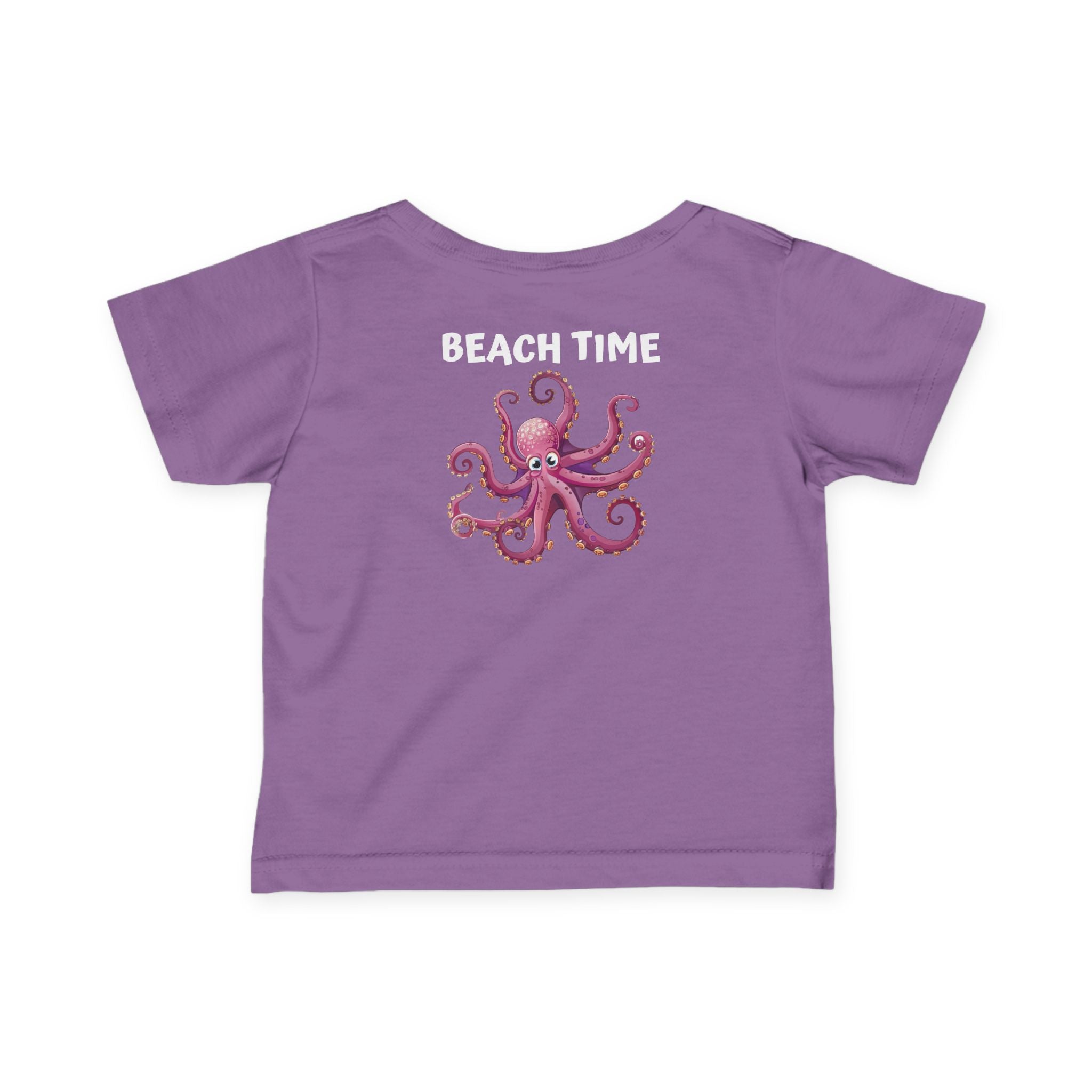 101 - Infant Tee —  Beach Time 2 Monogram Logo Baby Shirt