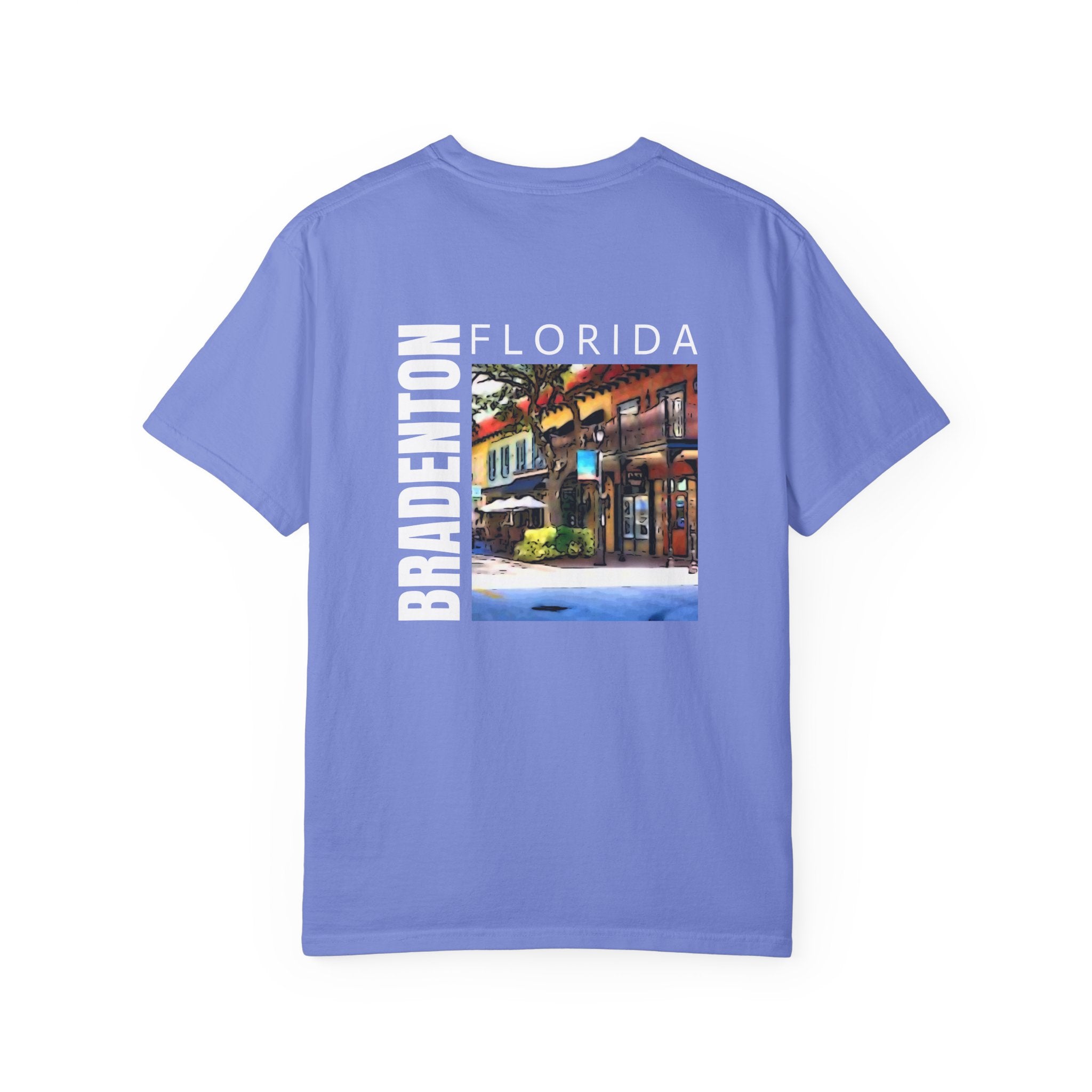 10 - Tee Multi Colors DOWNTOWN Minimalist Initials T-Shirt