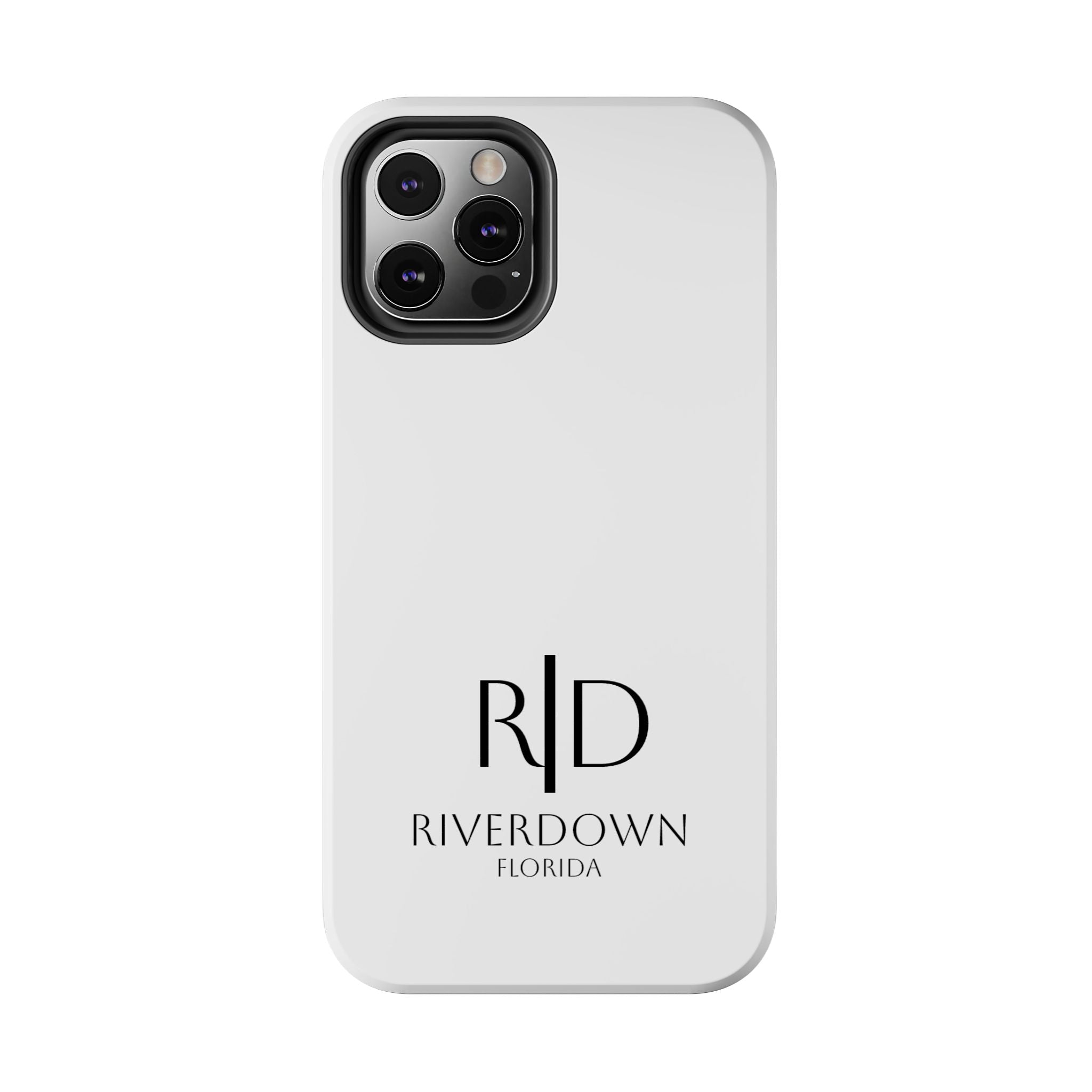 924 - Phone Case White Cap Riverdown Florida Tough Phone Case – Slim Protective iPhone Cover with R|D Logo