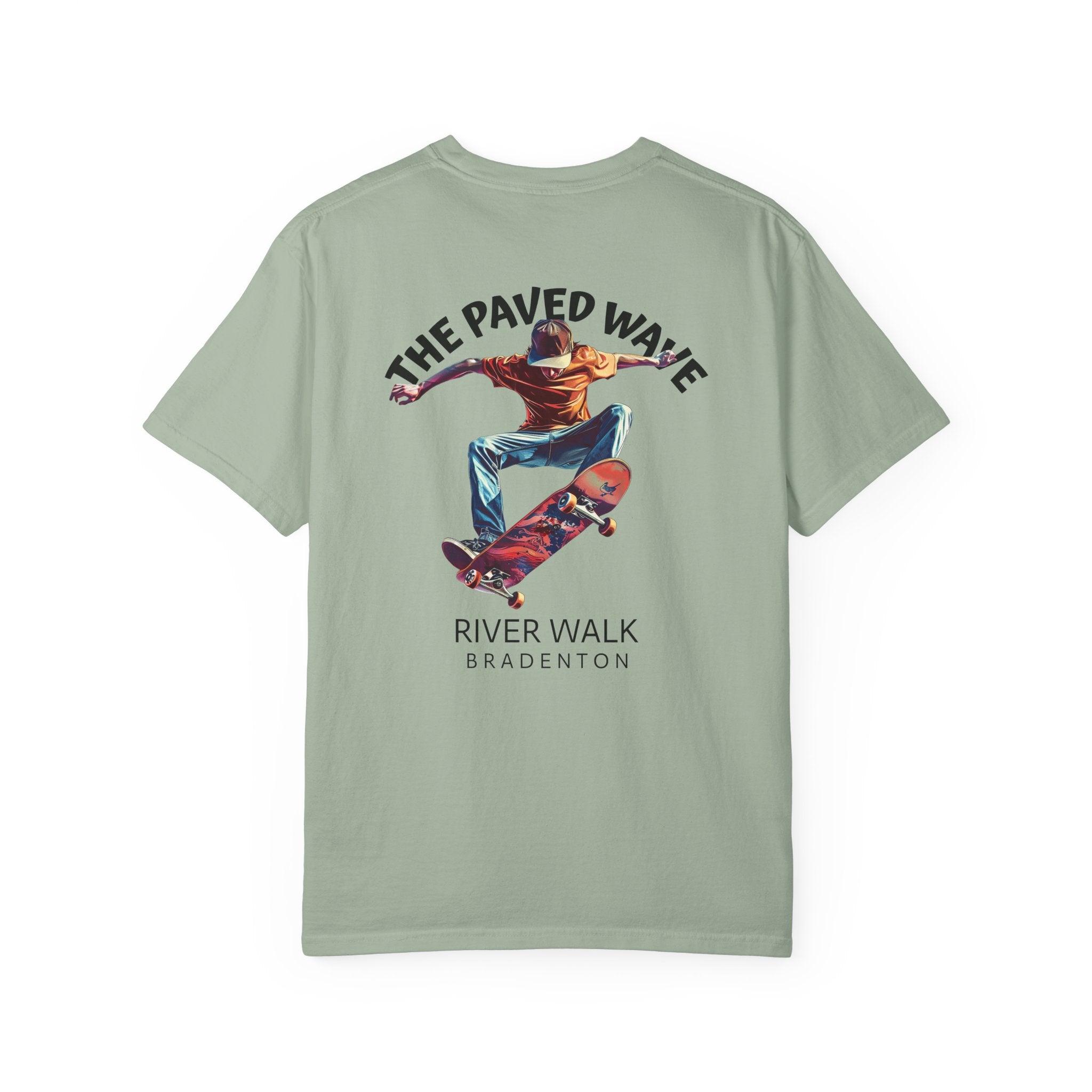 10 - Tee Multi Colors Paved Wave -  Minimalist Initials T-Shirt