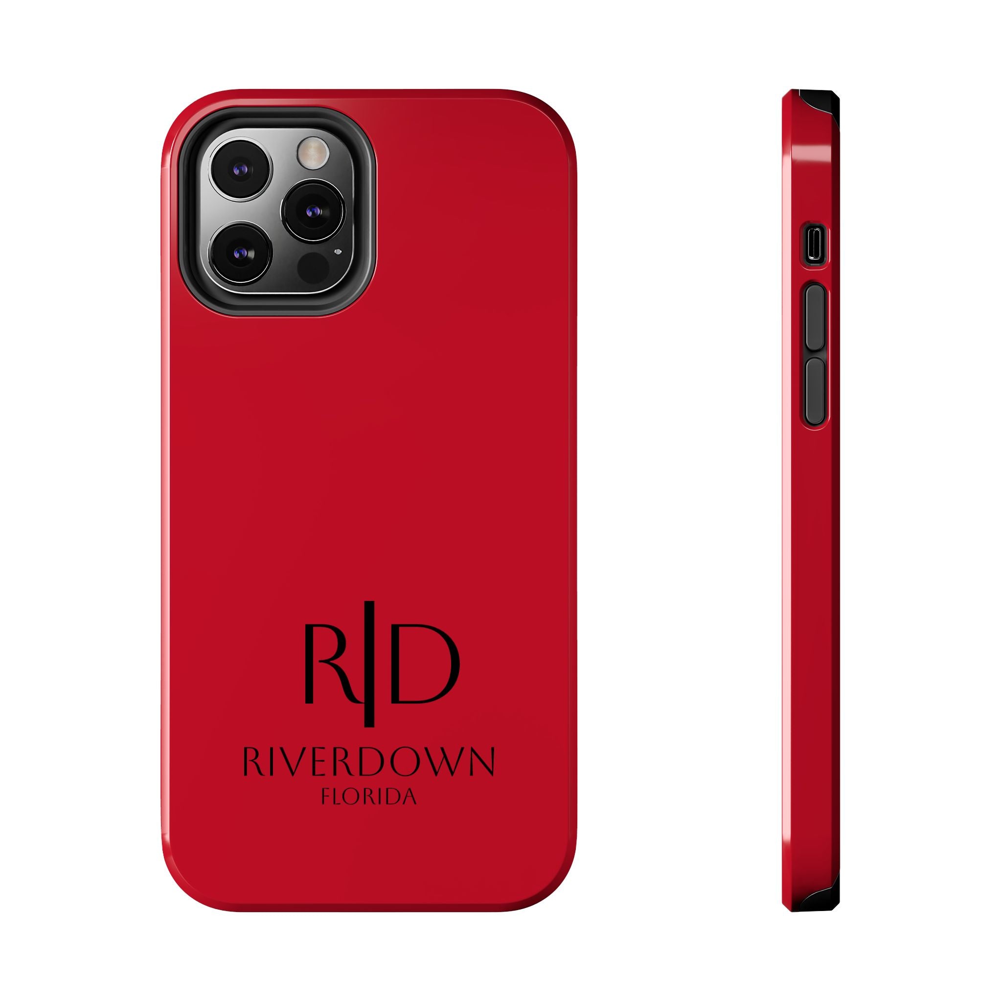 924 - Phone Case Red Berry Riverdown Florida Tough Phone Case – Slim Protective iPhone Cover with R|D Logo