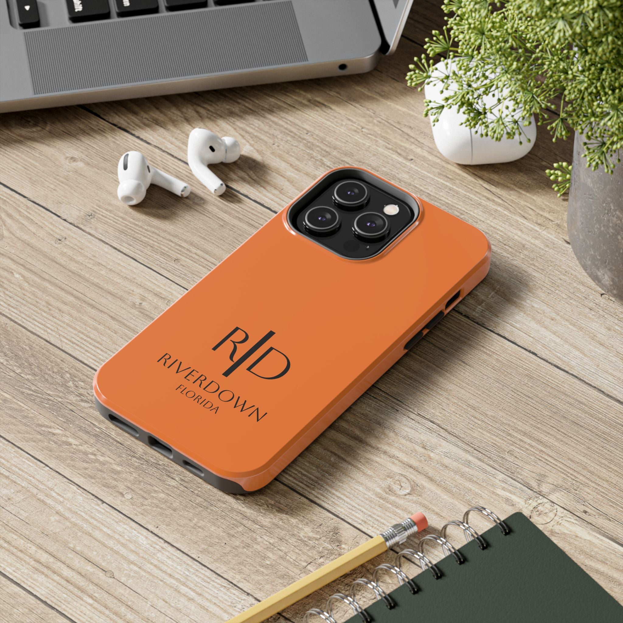 924 - Phone Case Citrus — Durable Protective Phone Cover with Monogram Logo