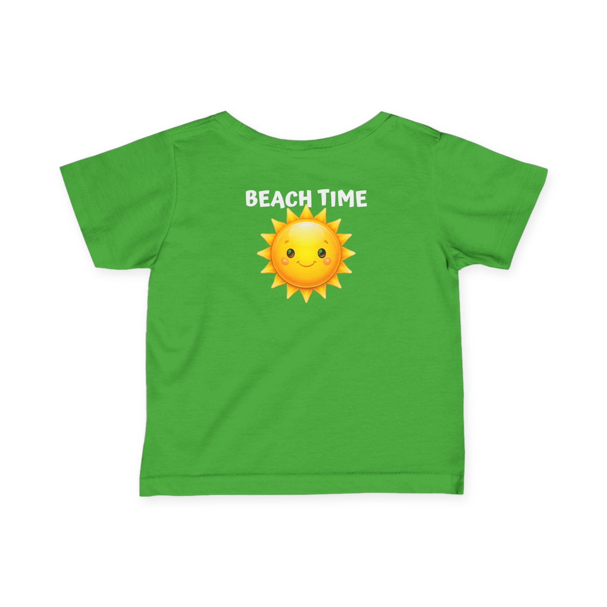 101 - Infant Tee — Beach Time Monogram Logo Baby Shirt
