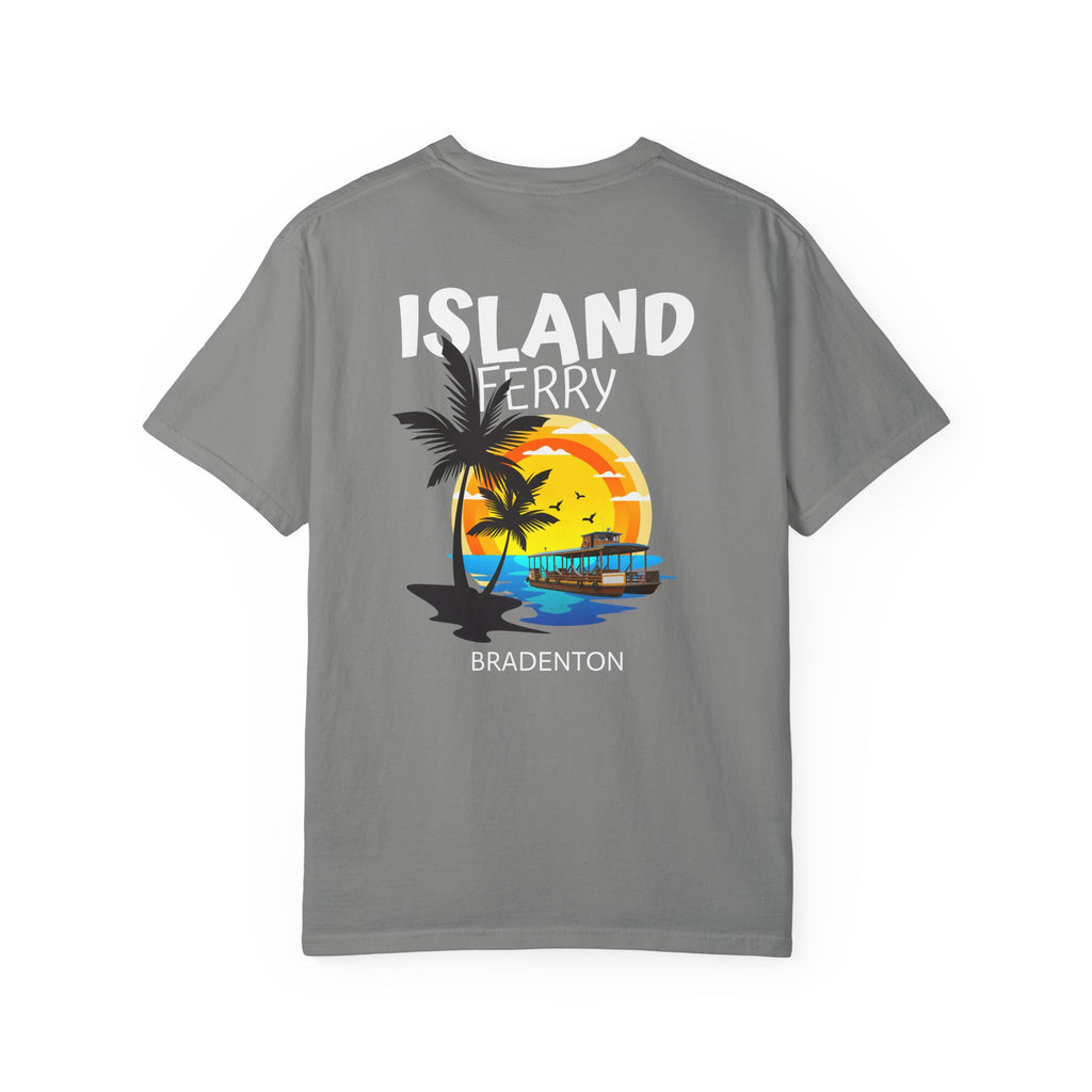 10 - Tee Multi Colors Island Ferry -  Minimalist Initials T-Shirt