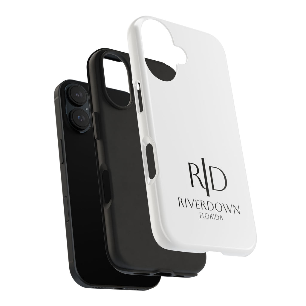 924 - Phone Case White Cap Riverdown Florida Tough Phone Case – Slim Protective iPhone Cover with R|D Logo