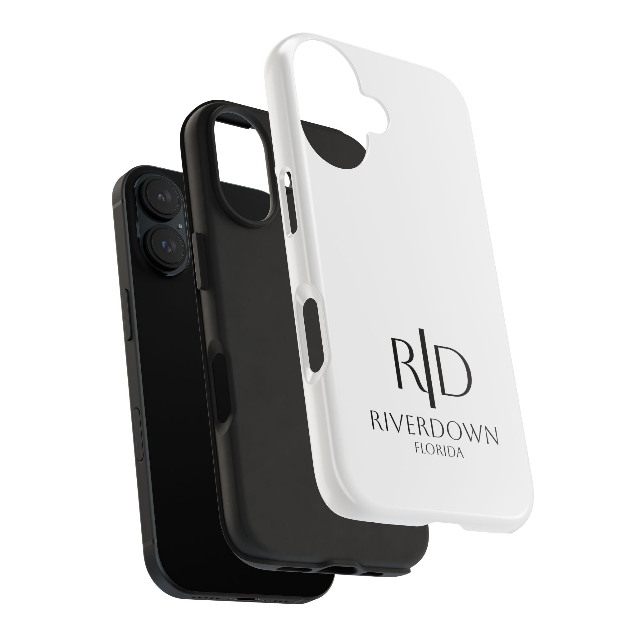 924 - Phone Case White Cap Riverdown Florida Tough Phone Case – Slim Protective iPhone Cover with R|D Logo
