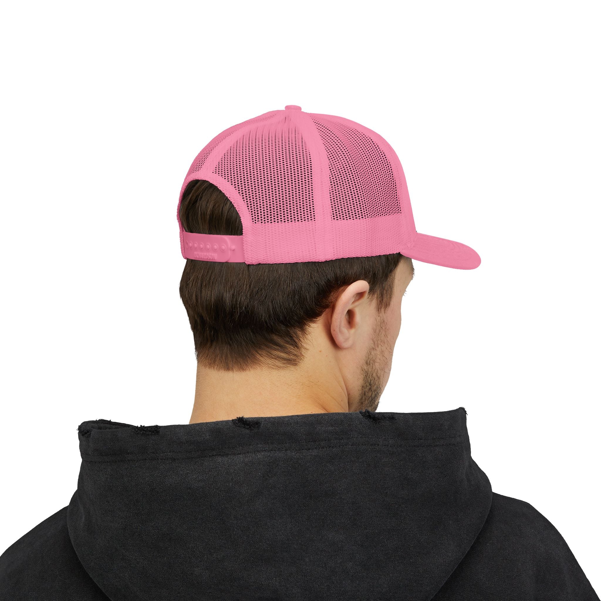 92 - Classic Trucker Cap Multi Color — Mesh Snapback Hat