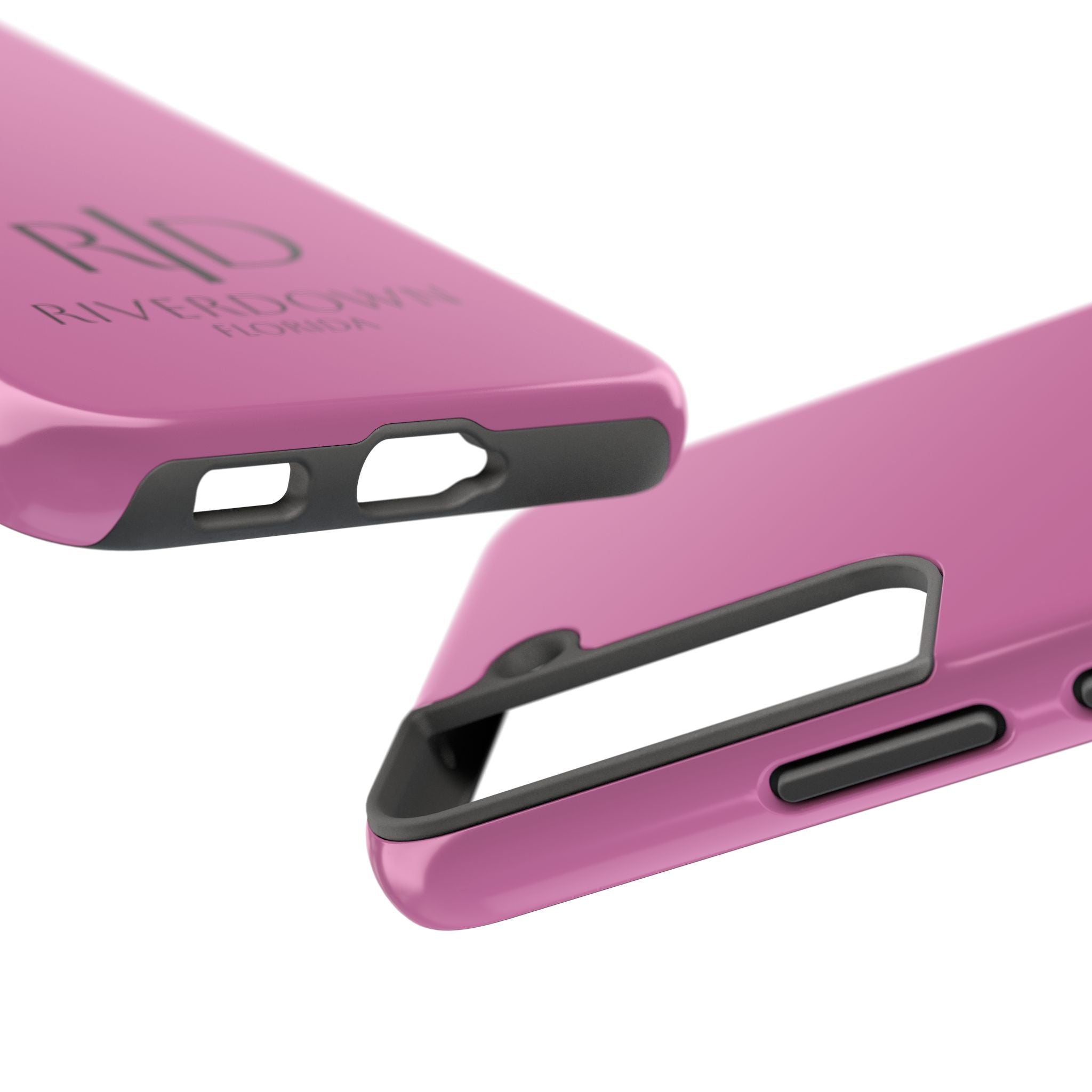 924 - Phone Case Pink Peddle Riverdown Florida Tough Phone Case – Slim Protective iPhone Cover with R|D Logo