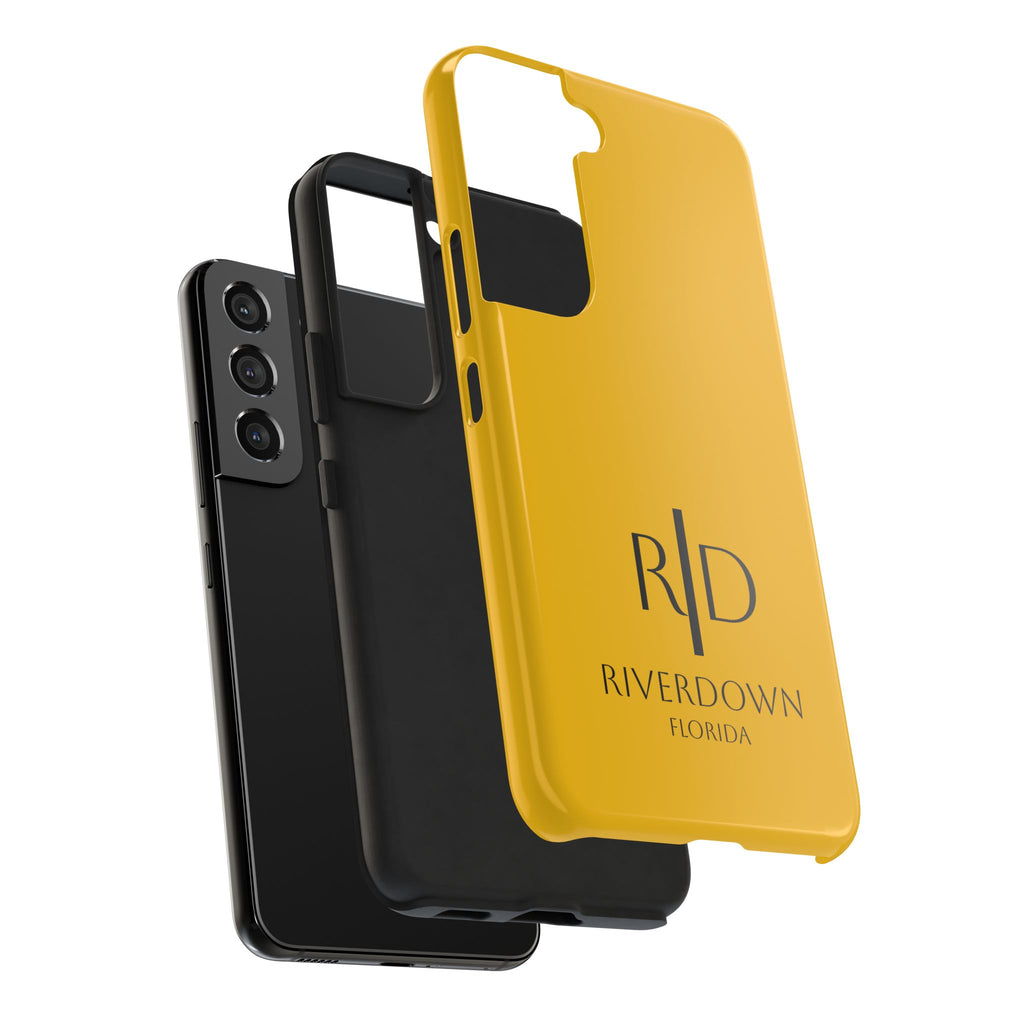 924 - Phone Case Sunburst — Durable Protective Phone Cover with Monogram Logo