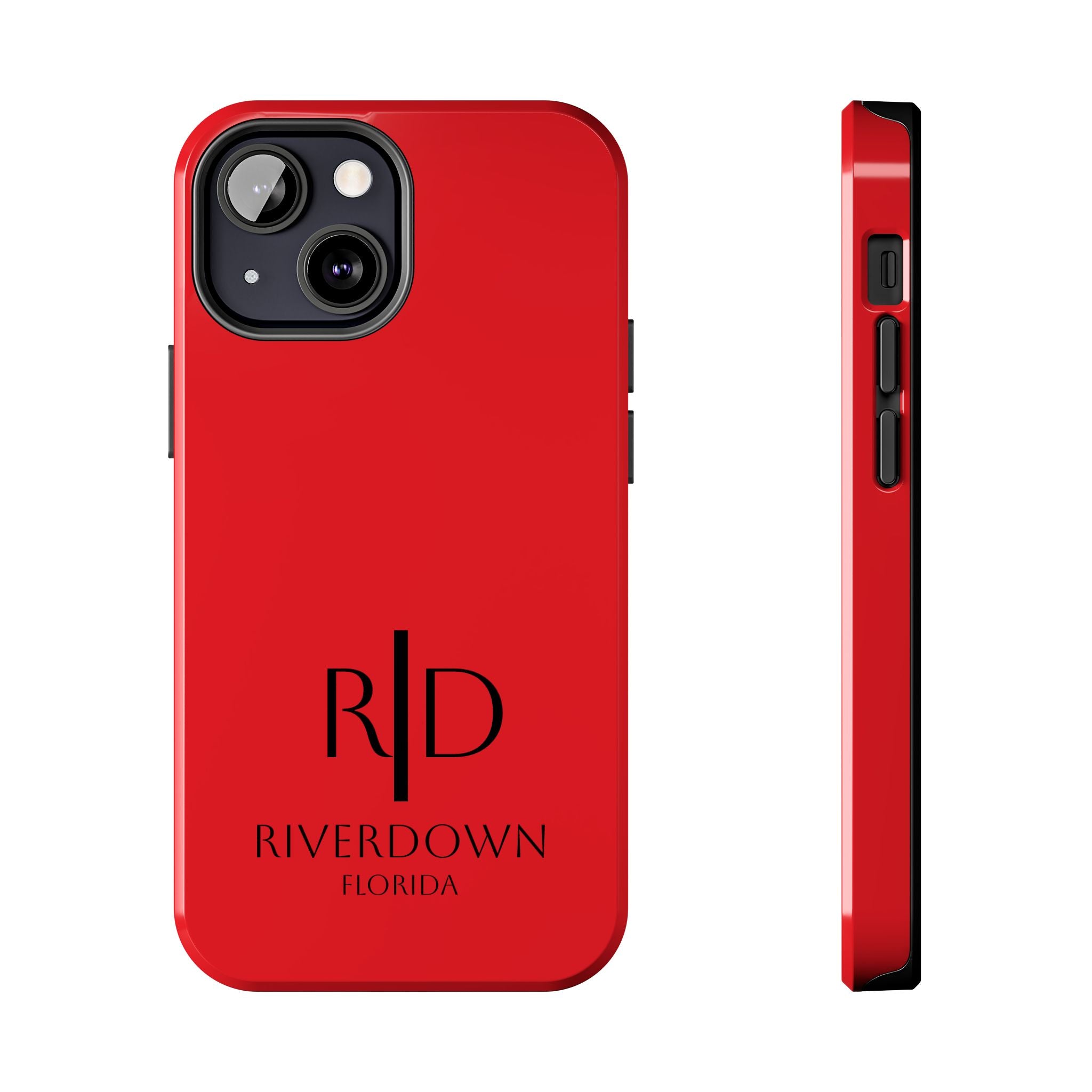924 - Phone Case Red Berry — Durable Protective Phone Cover with Monogram Logo