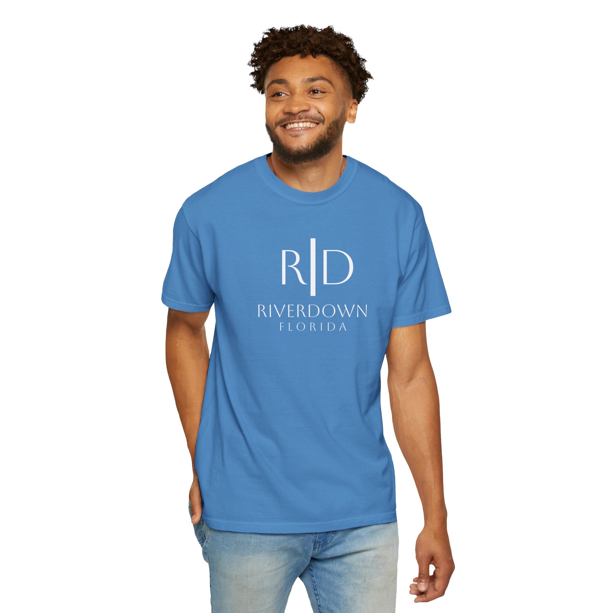 10 - Tee Basic Multi Colors Wind Surfer — Minimalist Initials T-Shirt