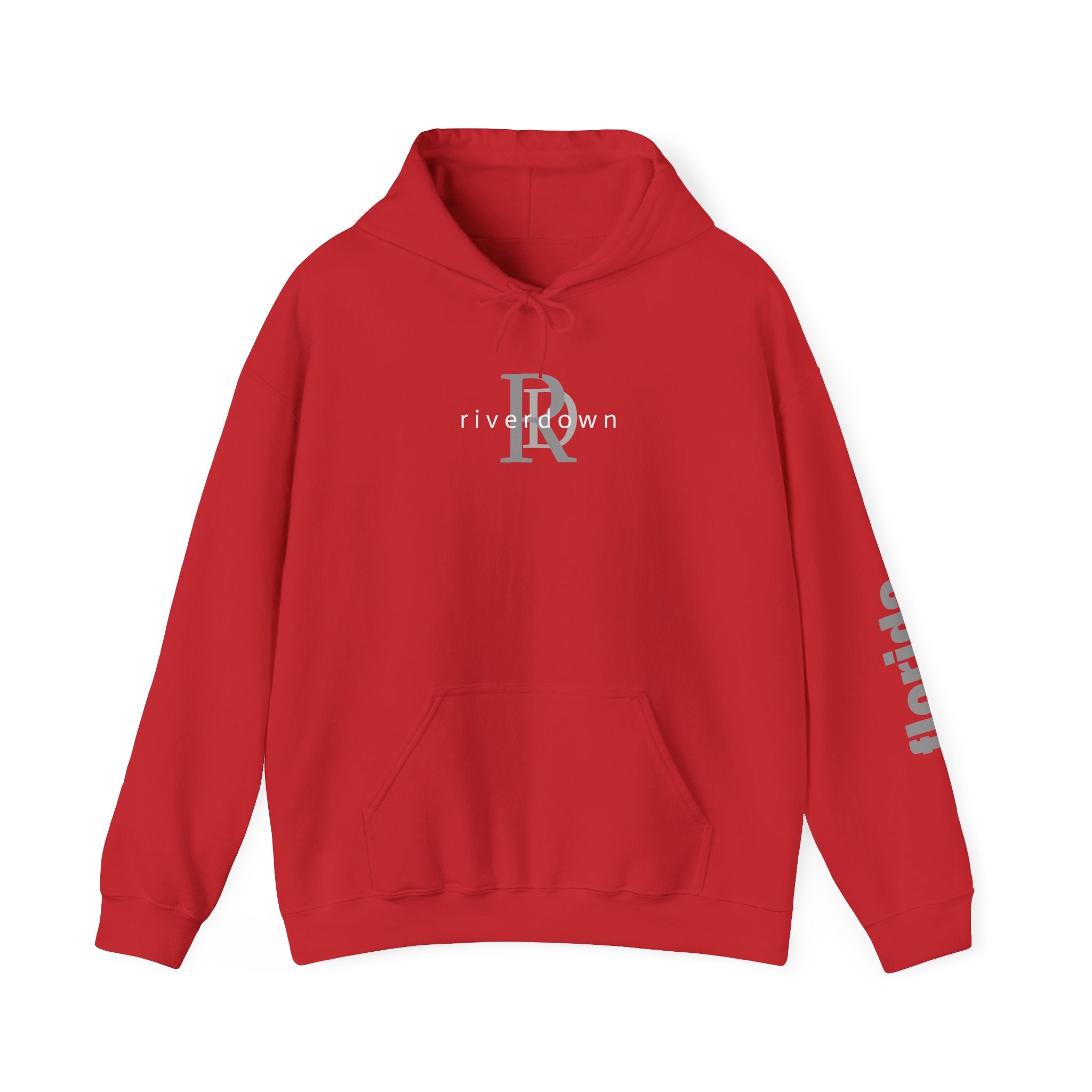 4 - Unisex Heavy RD Overlay Hooded Sweatshirt