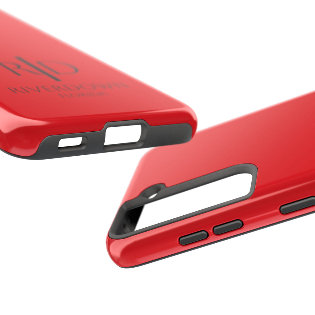 924 - Phone Case Red Berry — Durable Protective Phone Cover with Monogram Logo