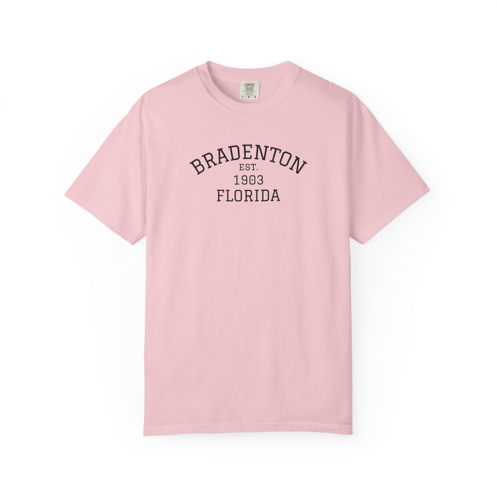 10 - Tee Multi Colors Florida Cracker -  Minimalist Initials T-Shirt