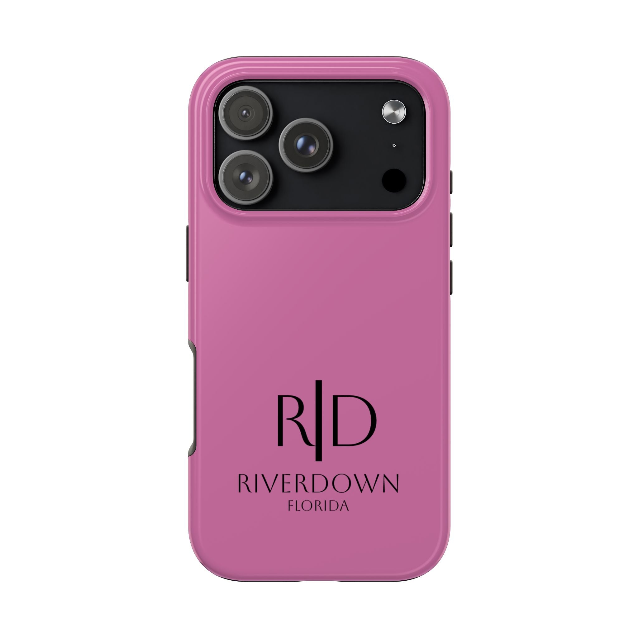 924 - Phone Case Pink Peddle Riverdown Florida Tough Phone Case – Slim Protective iPhone Cover with R|D Logo