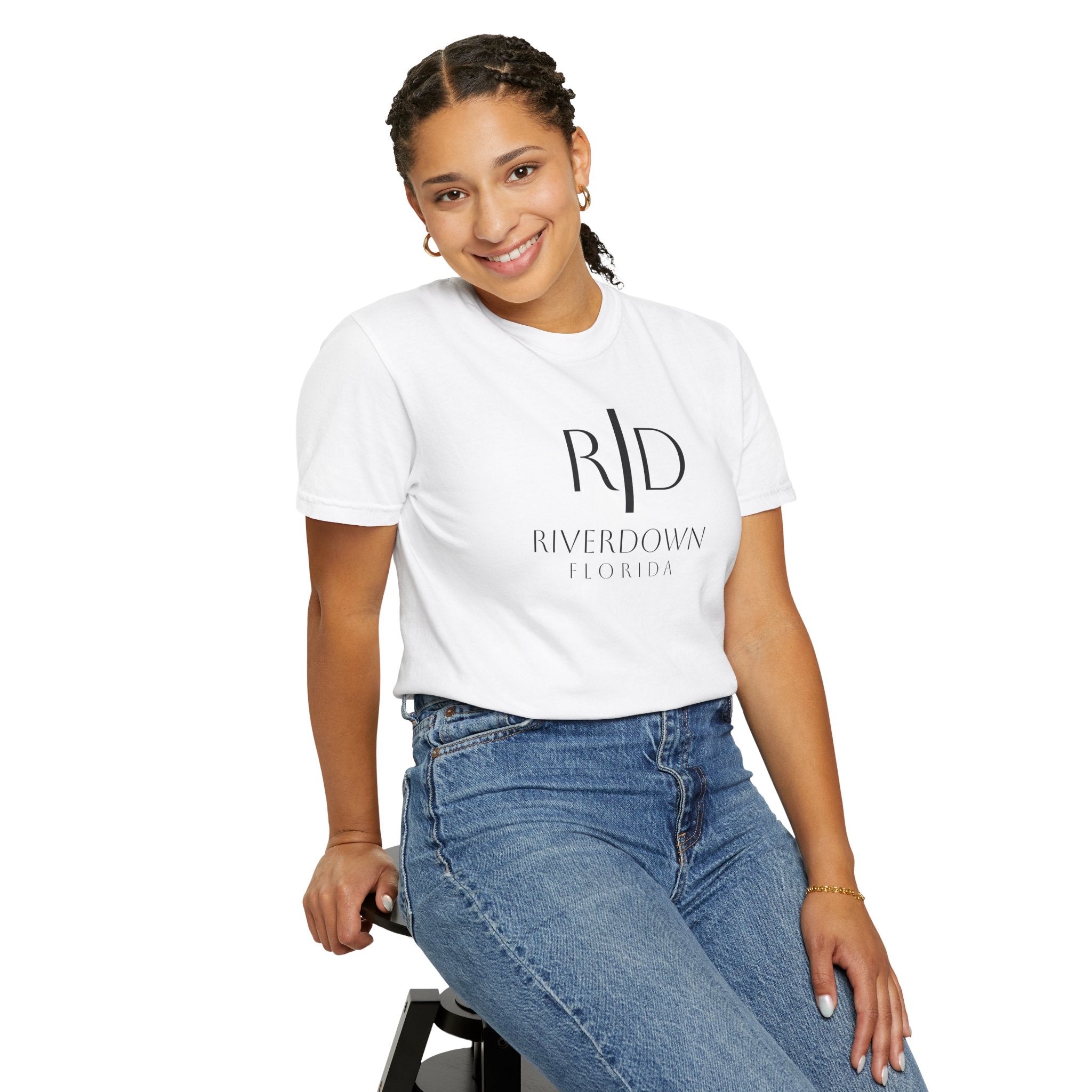 10 - Tee Basic Multi Colors Wind Surfer — Minimalist Initials T-Shirt