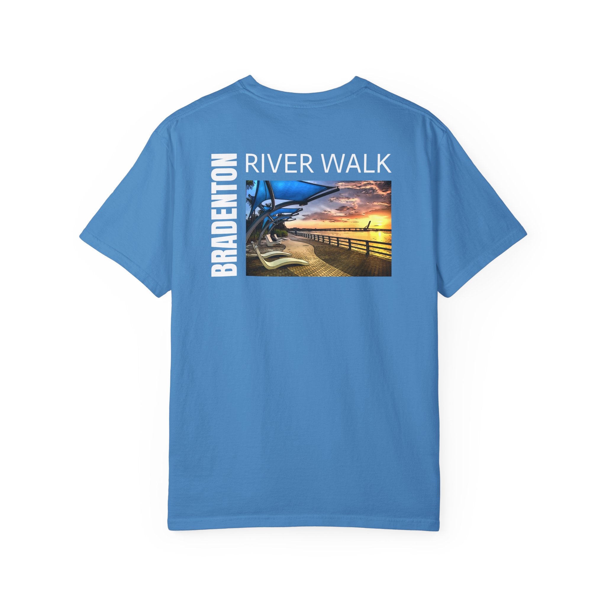10 - Tee River Walk Bradenton — Minimalist Initials T-Shirt