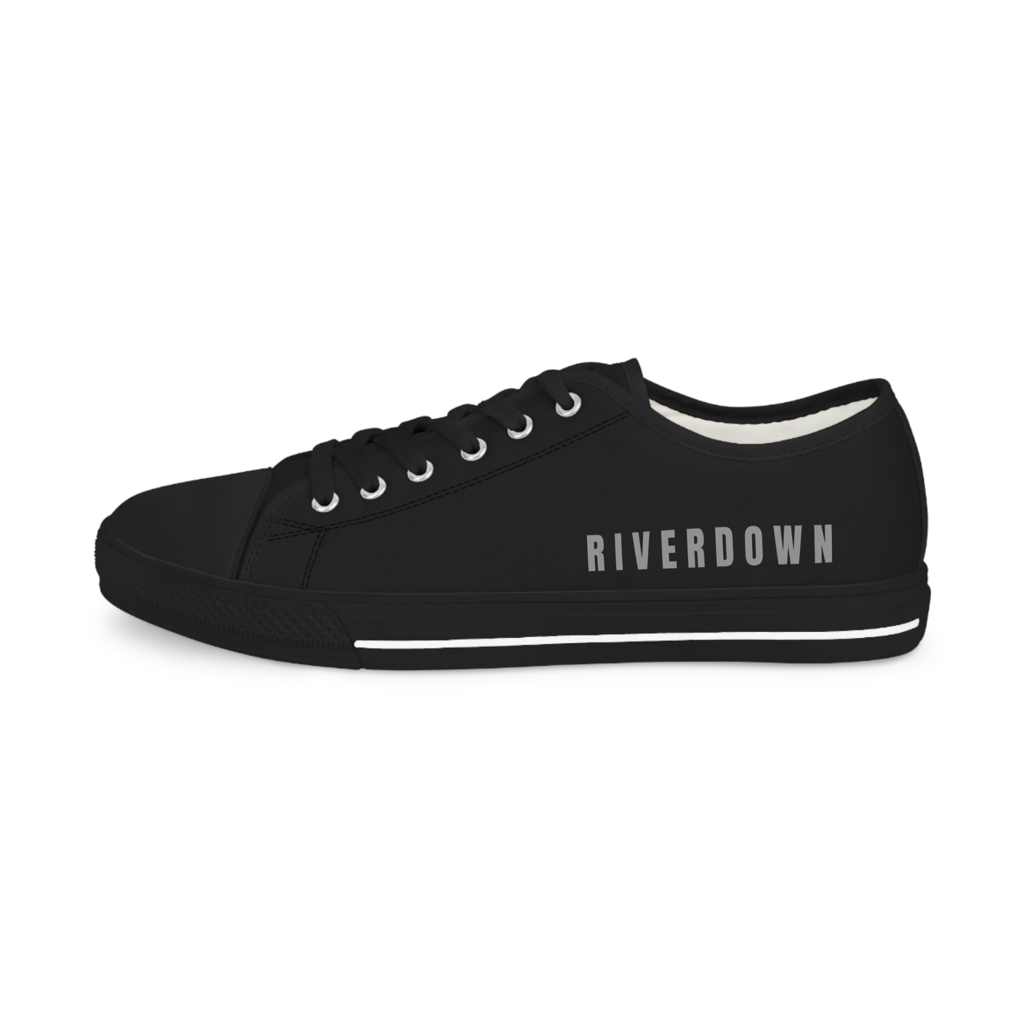 81 - Men's Night Low-Top Sneakers — Casual Canvas Trainers