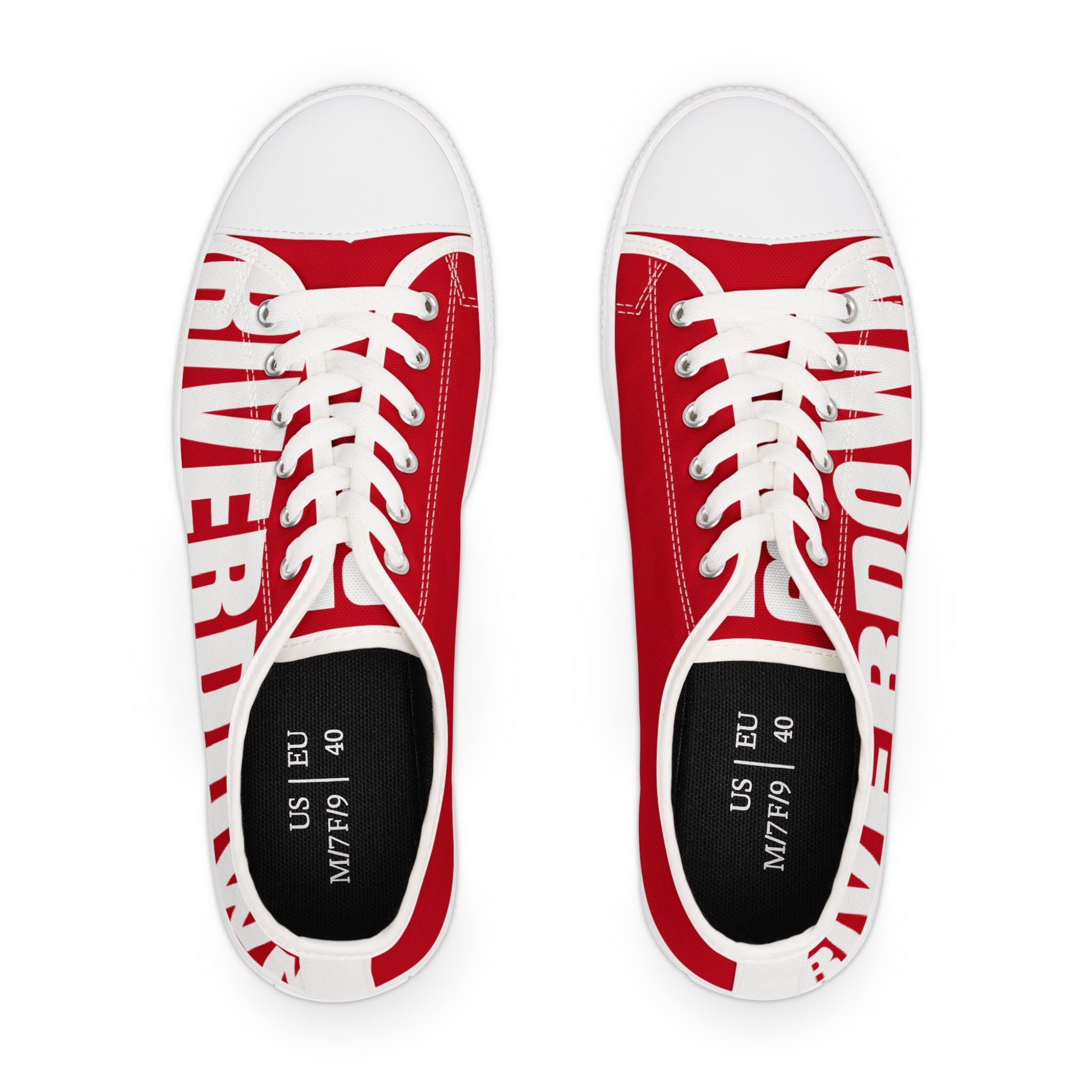 81 - Women’s Low Top Sneakers — Canvas Shoes