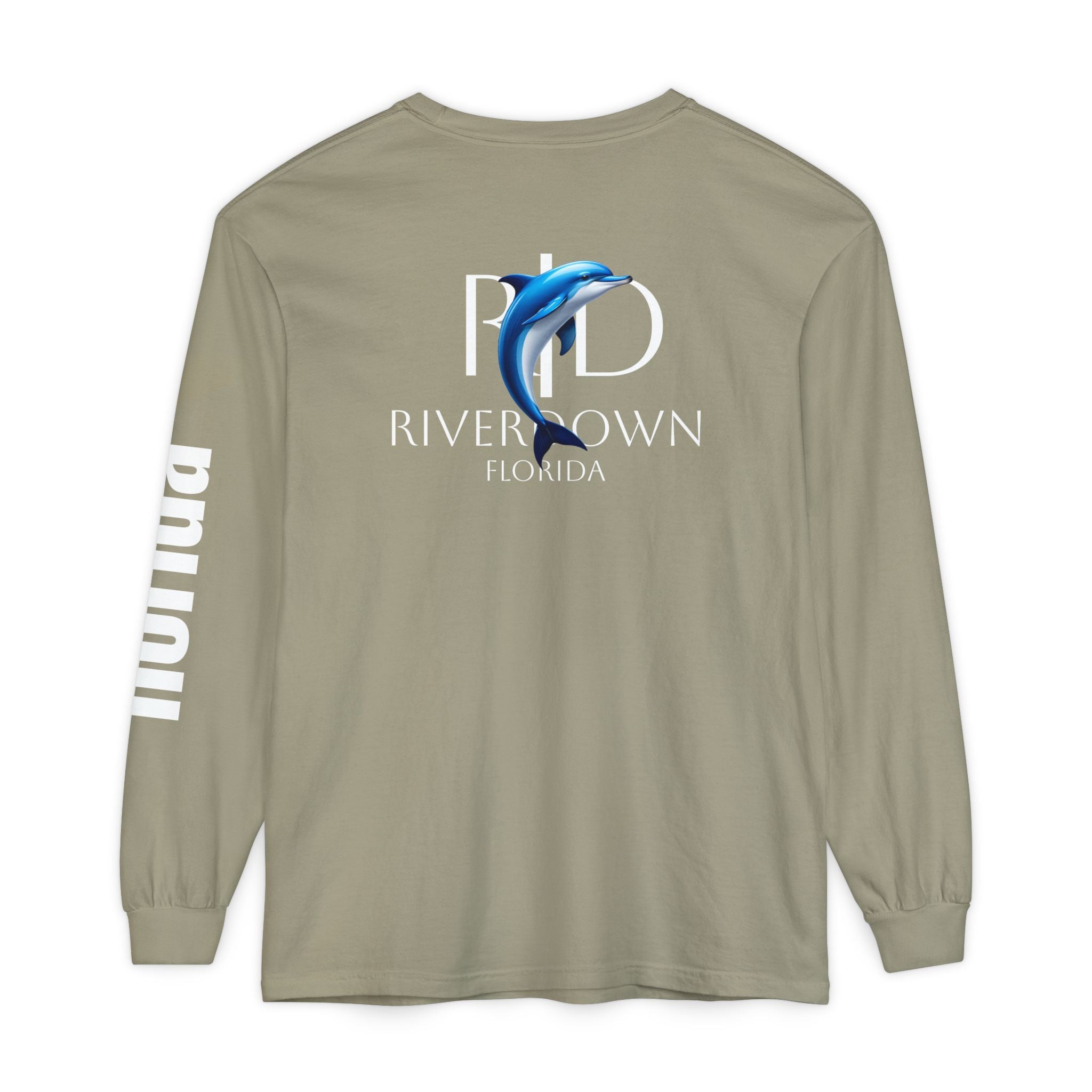 2 - Long Sleeve Tee Multi Colors 'R|D' — Florida Sleeve Graphic