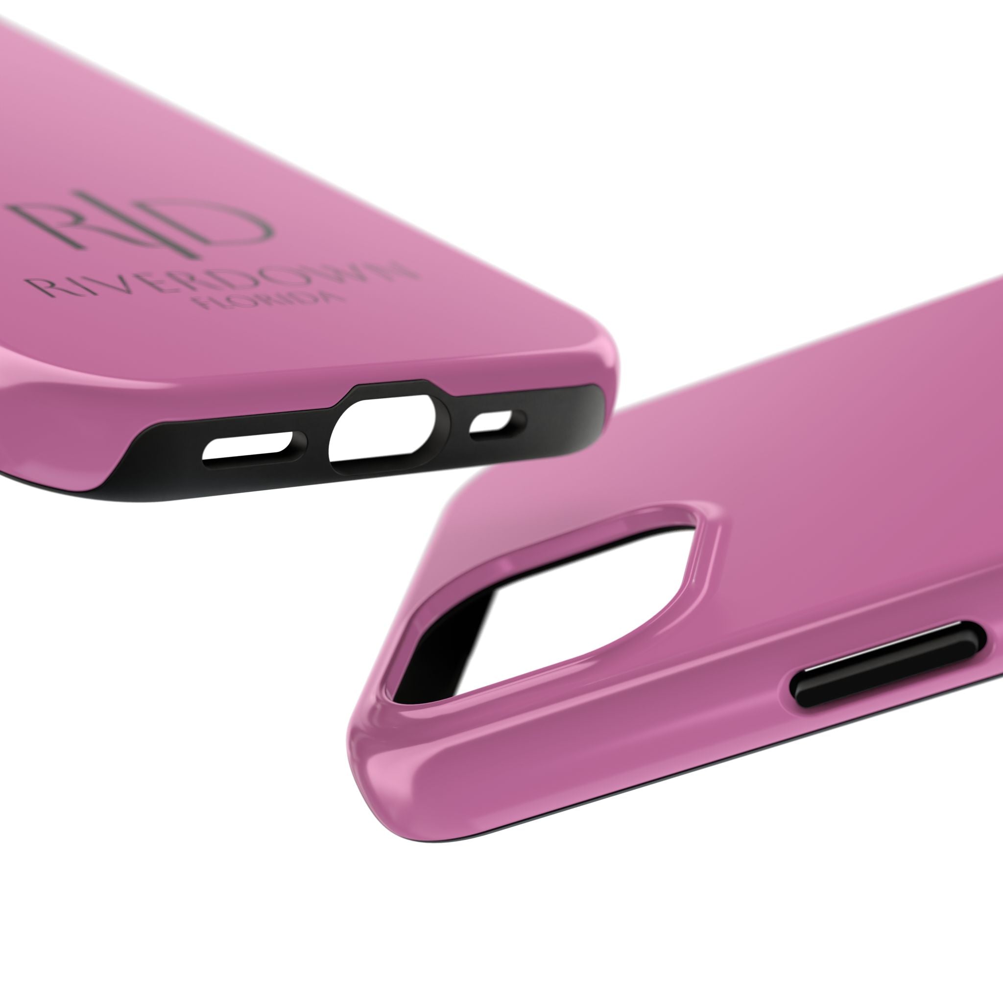 924 - Phone Case Pink Peddle Riverdown Florida Tough Phone Case – Slim Protective iPhone Cover with R|D Logo