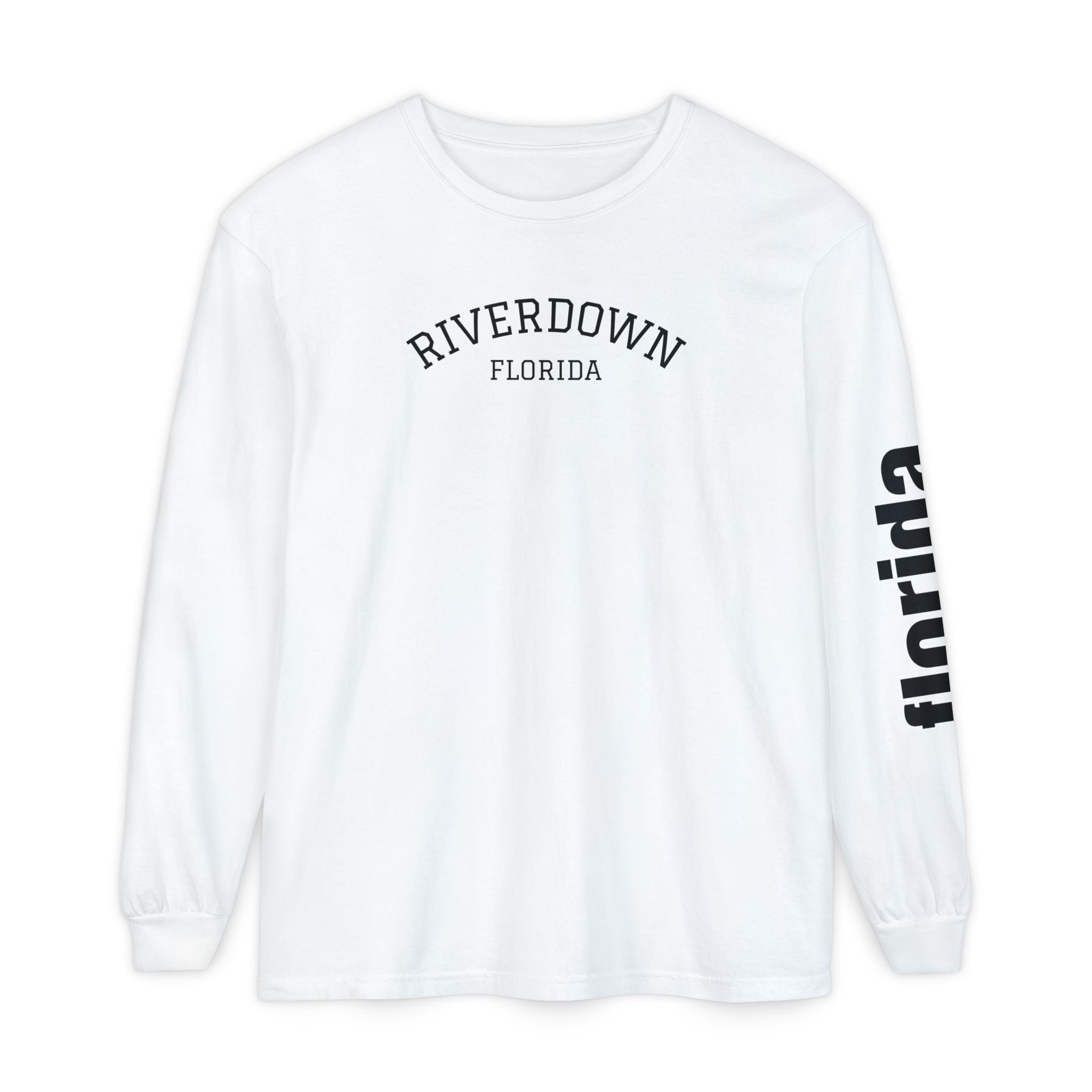 2 - Long Sleeve Tee Multi Colors 'R|D' — Florida Sleeve Graphic
