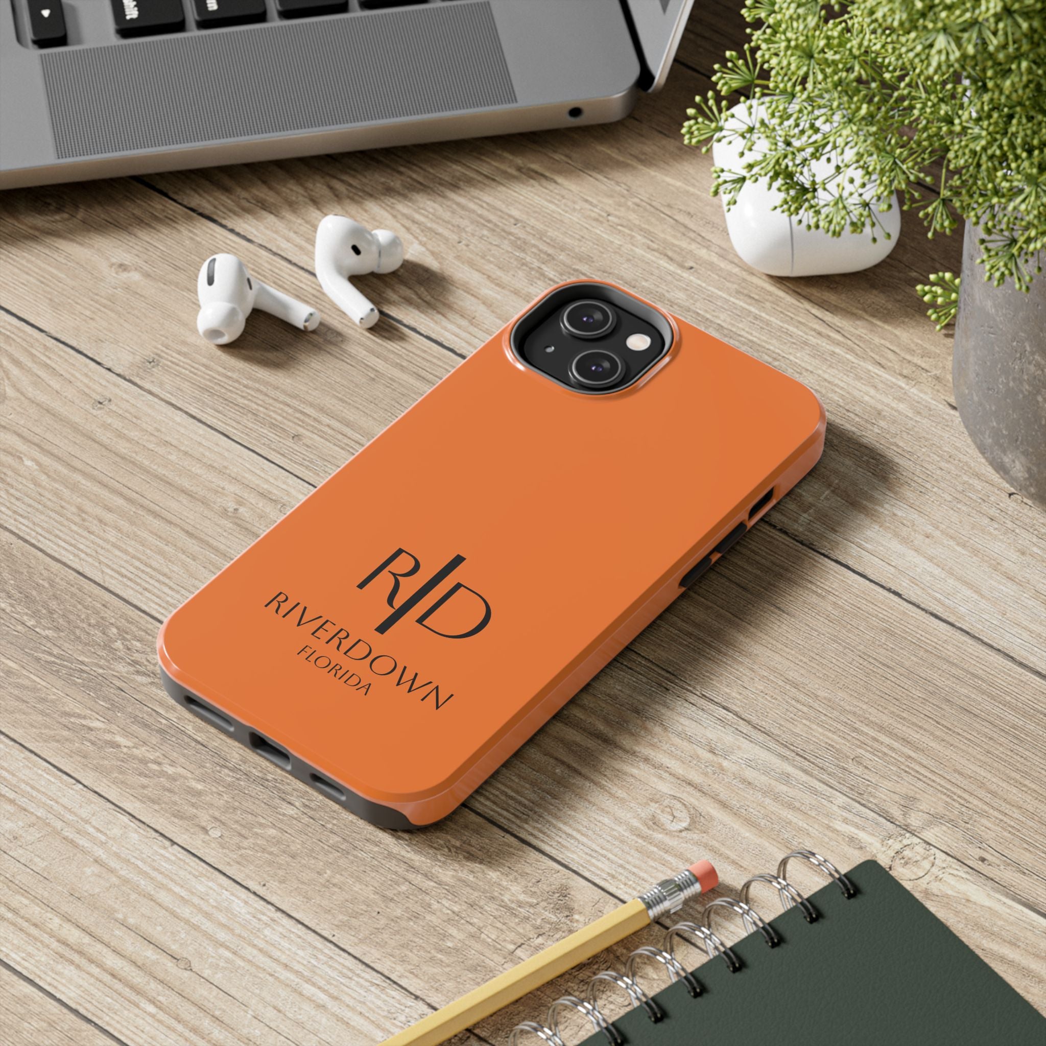 924 - Phone Case Citrus — Durable Protective Phone Cover with Monogram Logo