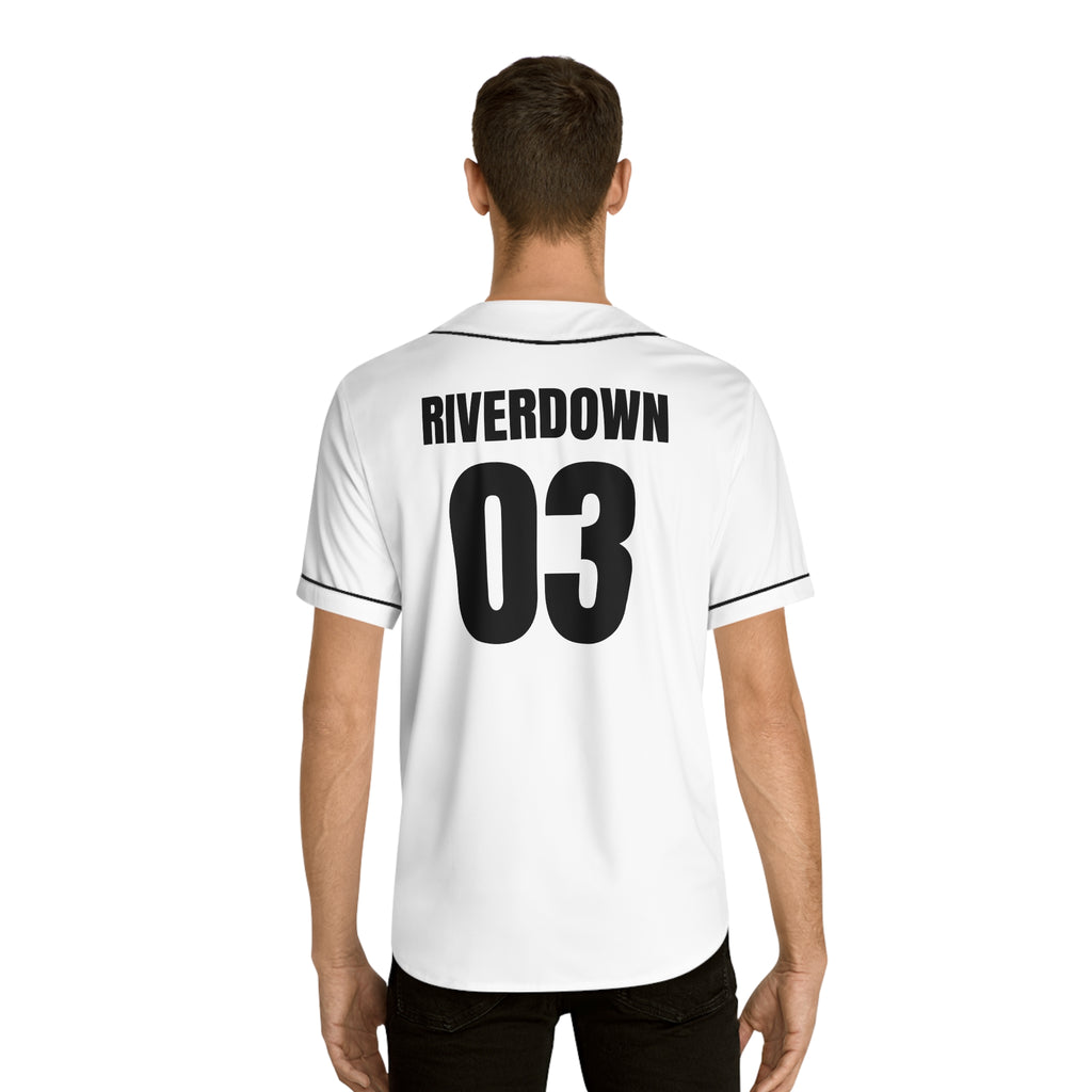 12 - Spring Training Baseball Jersey — Men’s White Logo Team Shirt