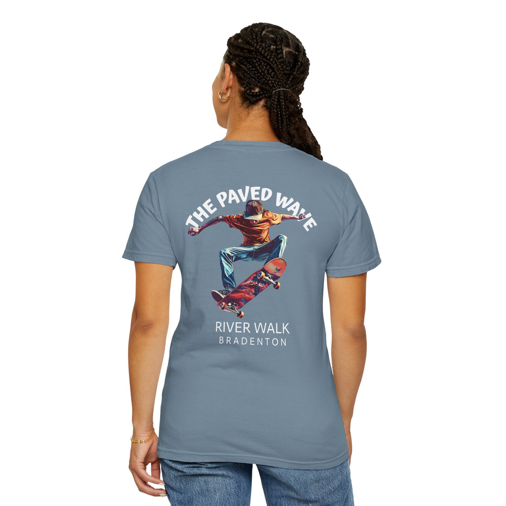 10 - Tee Multi Colors Paved Wave -  Minimalist Initials T-Shirt