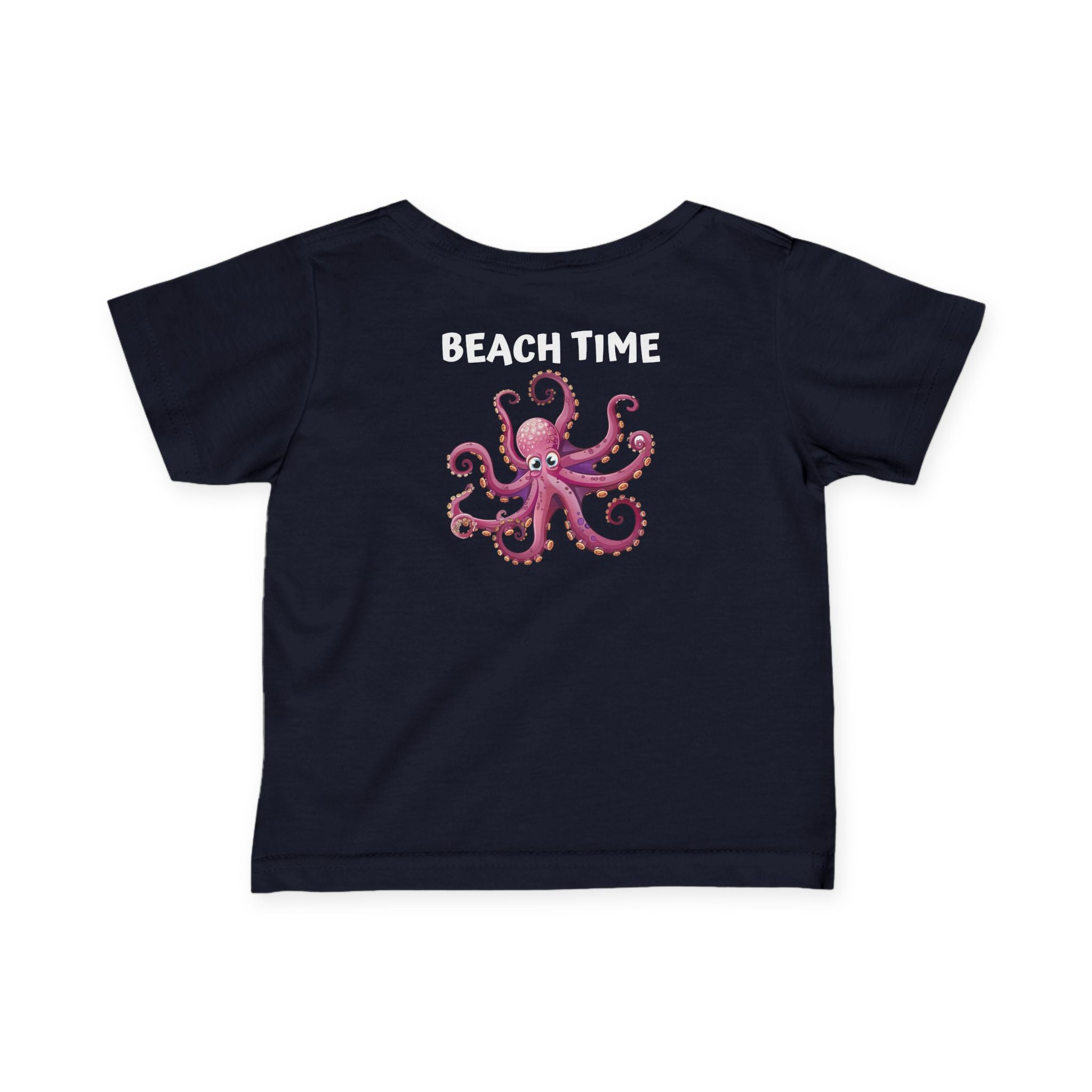 101 - Infant Tee —  Beach Time 2 Monogram Logo Baby Shirt