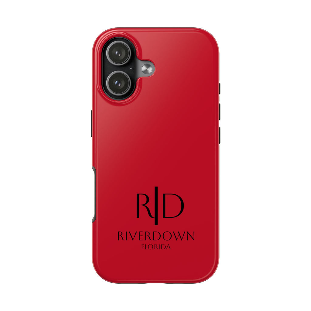 924 - Phone Case Red Berry Riverdown Florida Tough Phone Case – Slim Protective iPhone Cover with R|D Logo