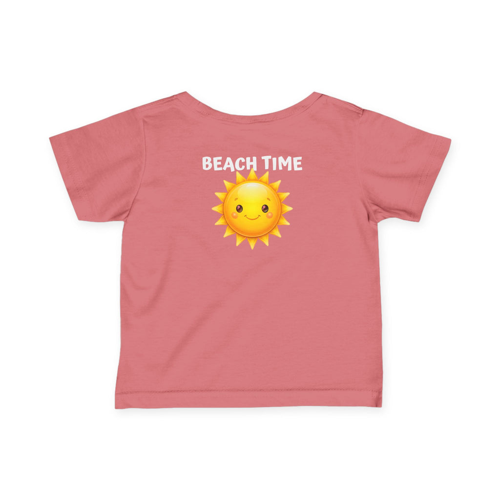 101 - Infant Tee — Beach Time Monogram Logo Baby Shirt