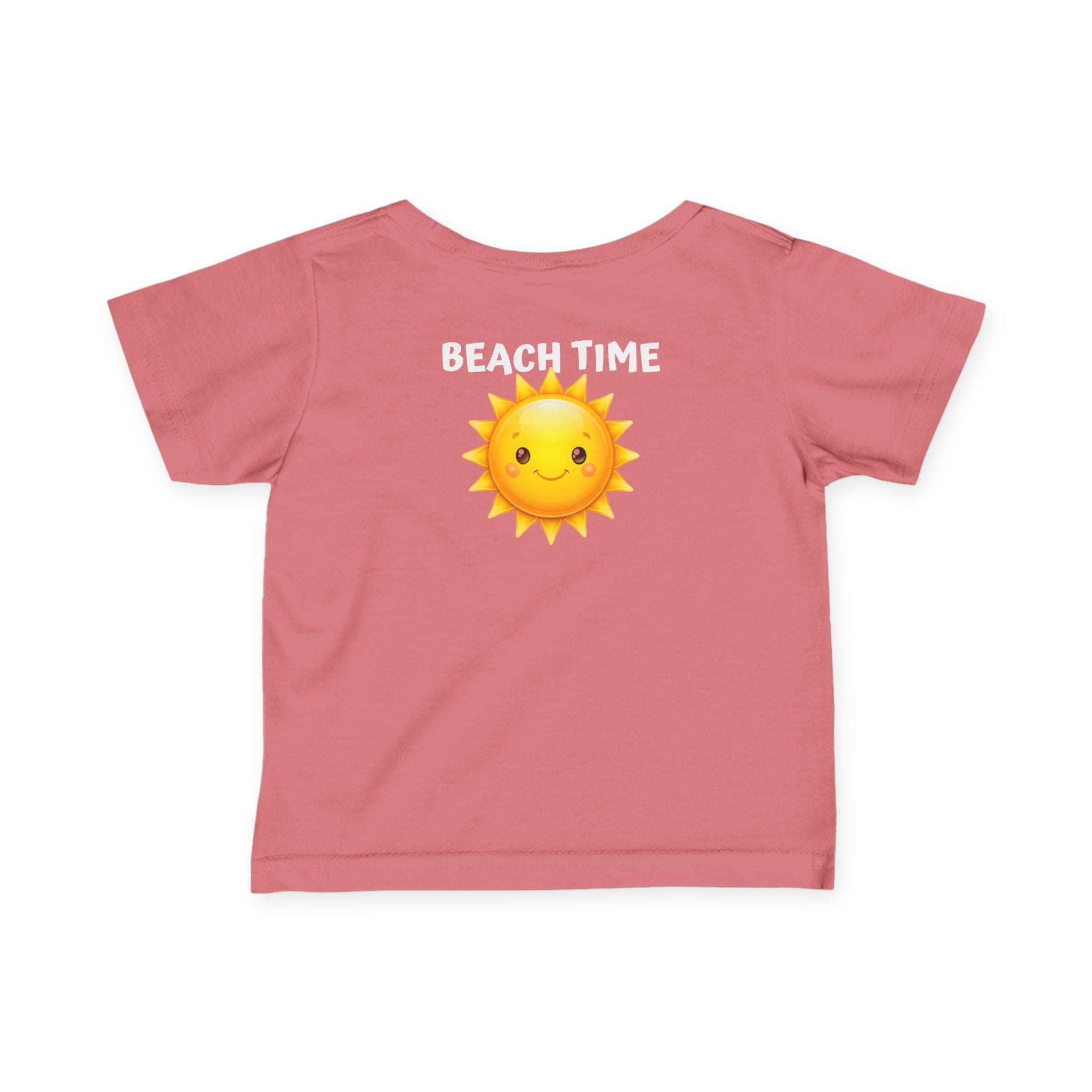 101 - Infant Tee — Beach Time Monogram Logo Baby Shirt