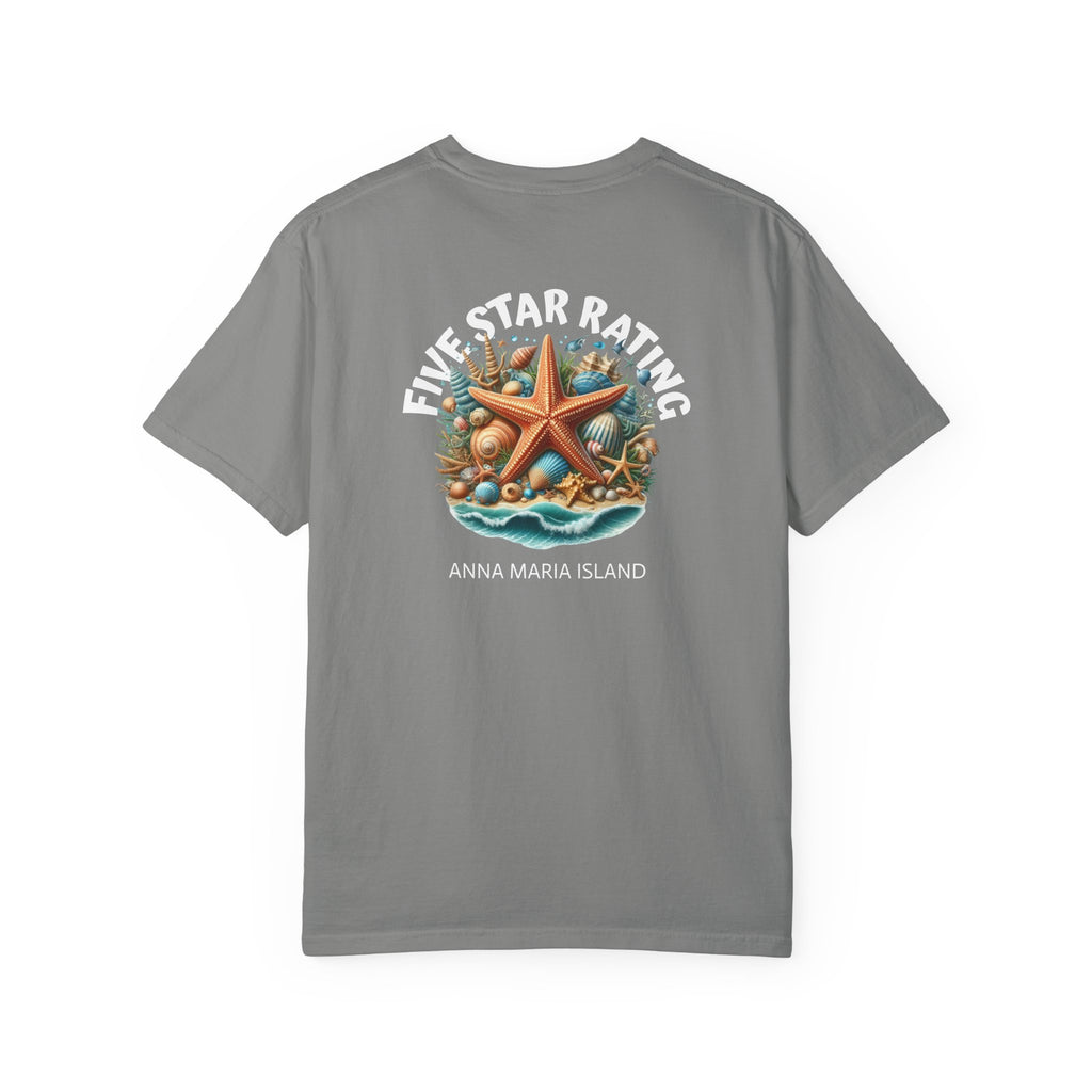 10 - Tee Multi Colors Five Star Rating 2 -  Minimalist Initials T-Shirt