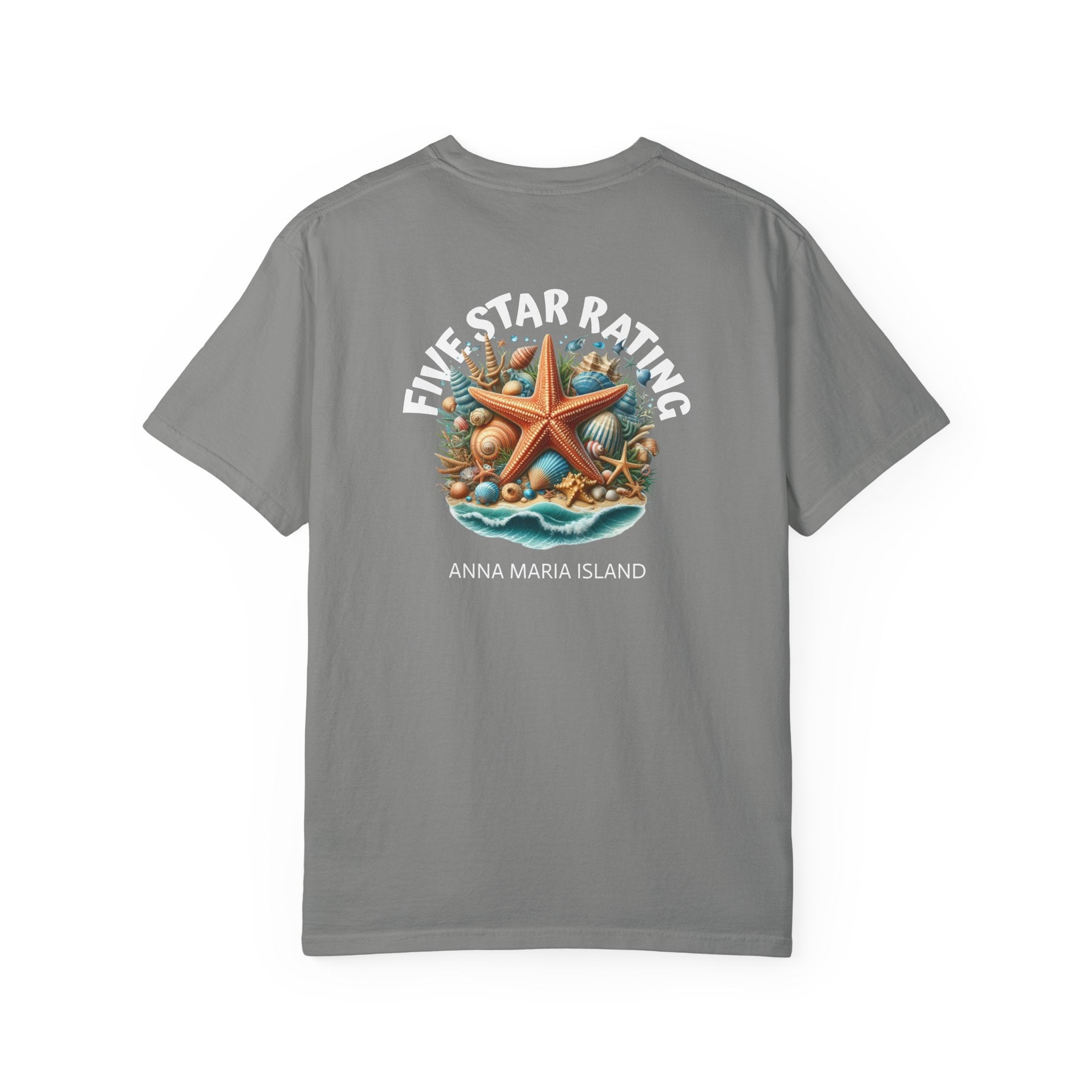 10 - Tee Multi Colors Five Star Rating 2 -  Minimalist Initials T-Shirt
