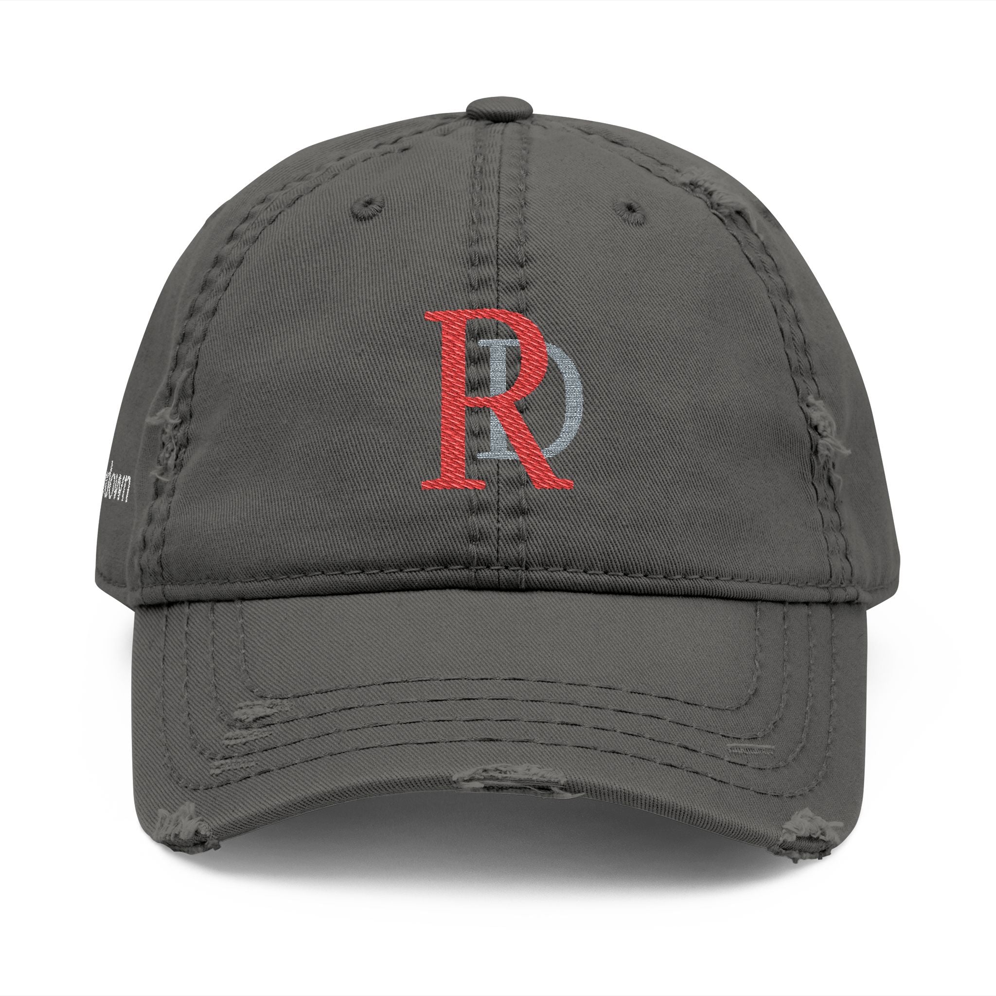 920 - Hat Multi Colors RD Distressed Embroidered 'Riverdown' Dad Hat – Vintage Washed Baseball Cap